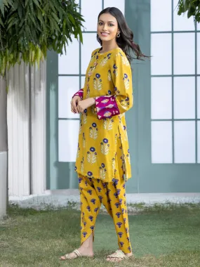2 Piece Khaddar Suit-Embroidered (Pret)