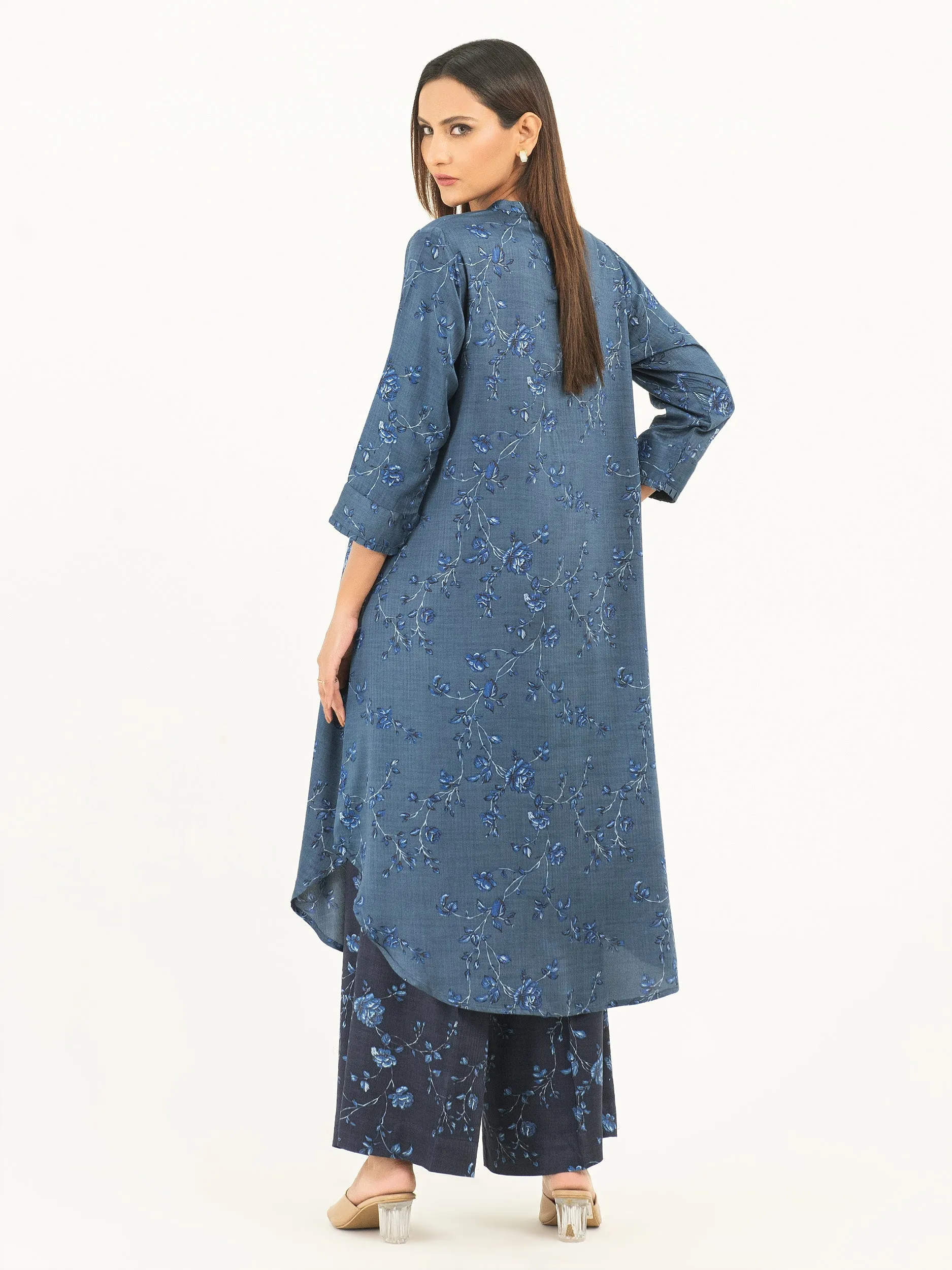 2 Piece Linen Suit-Printed (Pret)