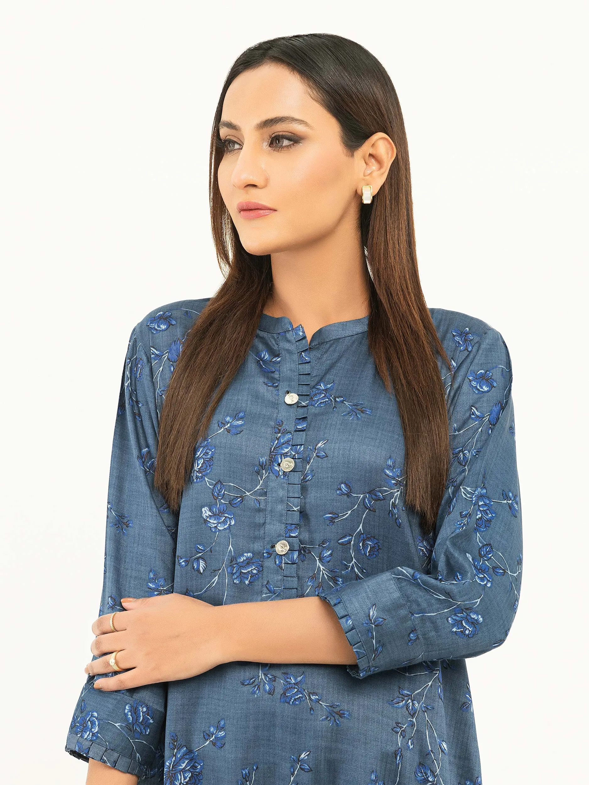 2 Piece Linen Suit-Printed (Pret)