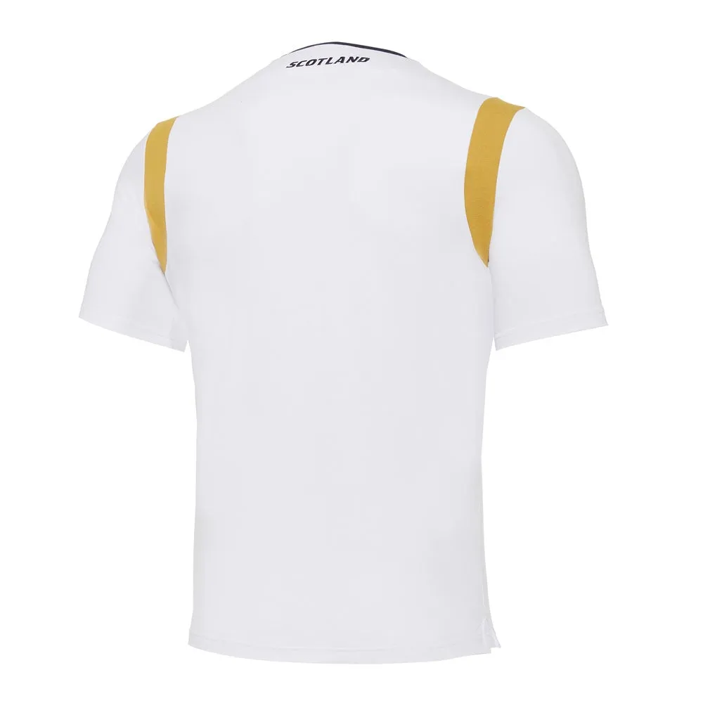 2020-2021 Scotland Official Travel Polycotton Shirt (White)