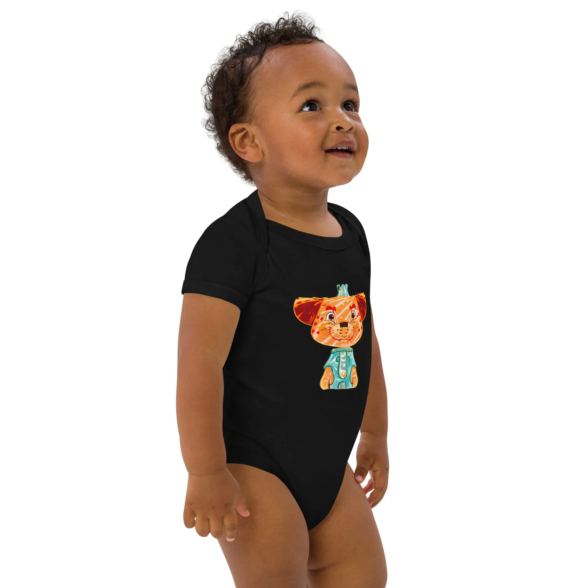 Adorable Tiger Print Baby Bodysuit - Ultimate Comfort for Your Precious Baby