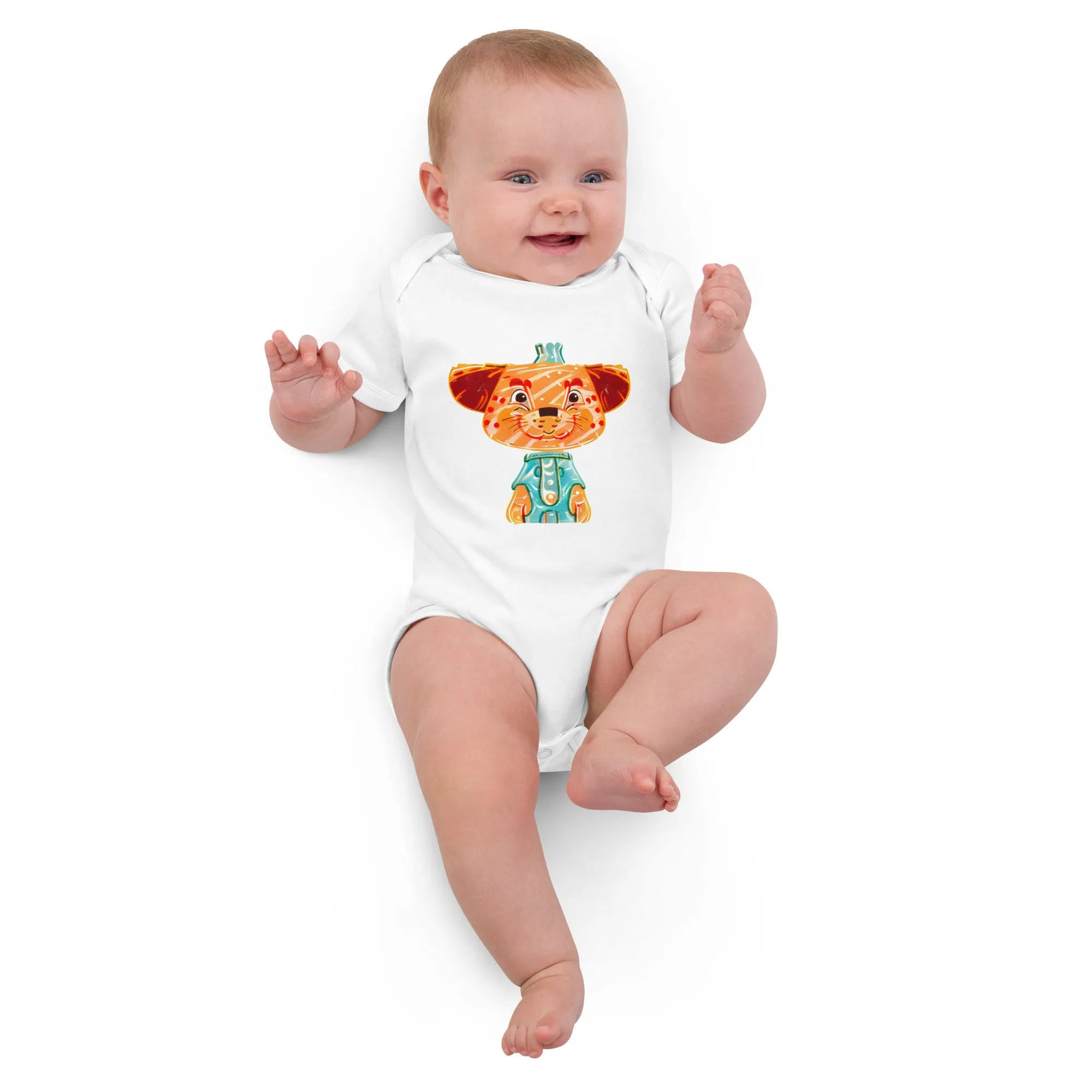 Adorable Tiger Print Baby Bodysuit - Ultimate Comfort for Your Precious Baby