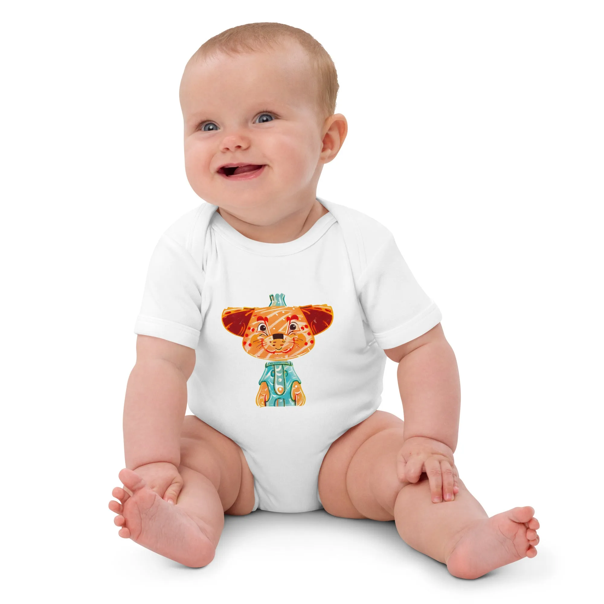 Adorable Tiger Print Baby Bodysuit - Ultimate Comfort for Your Precious Baby