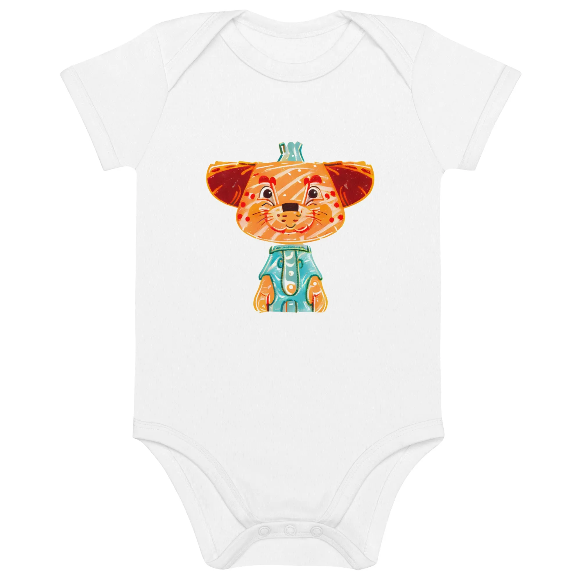 Adorable Tiger Print Baby Bodysuit - Ultimate Comfort for Your Precious Baby