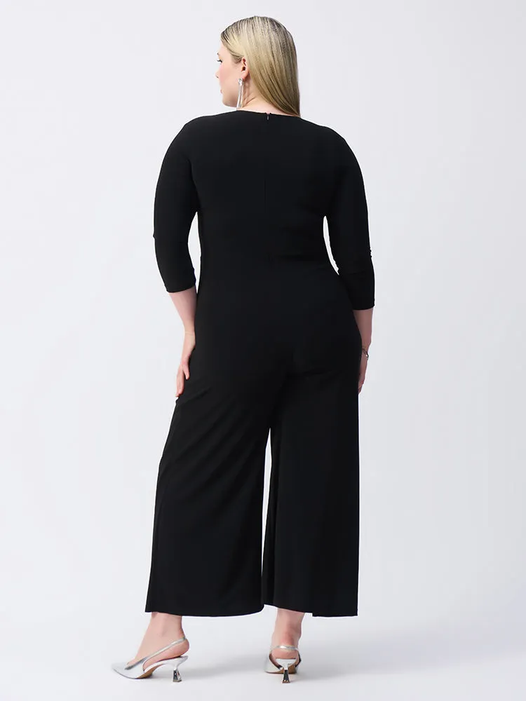 Anastasia Plus Size Evening Jumpsuit by designer Joseph Ribkoff Style 243079