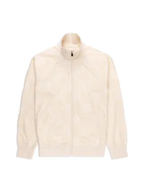 Anzio Zip-Up Track Jacket-Gardenia