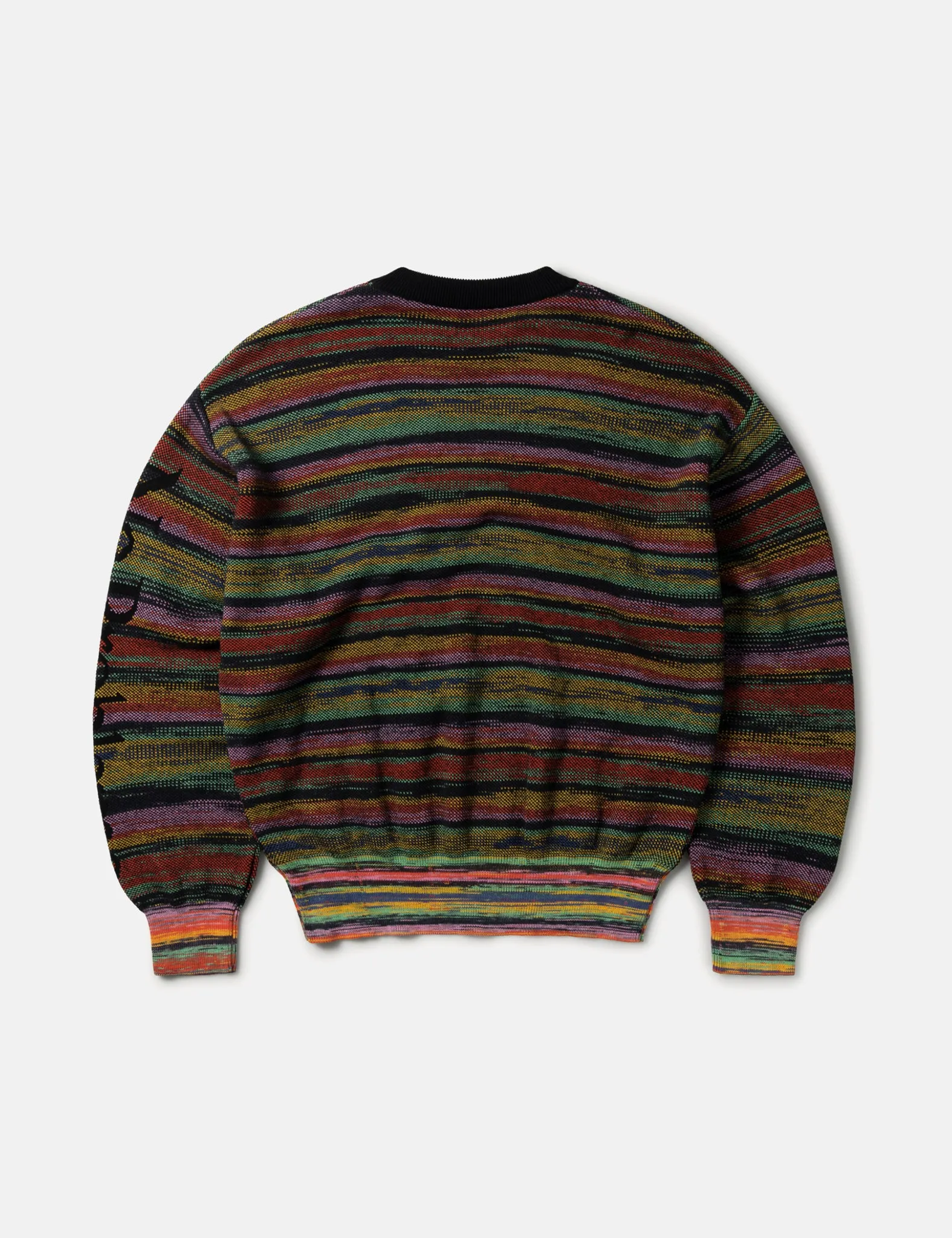 Aries Space Dye Problemo Knit (Organic) - Multi Blue