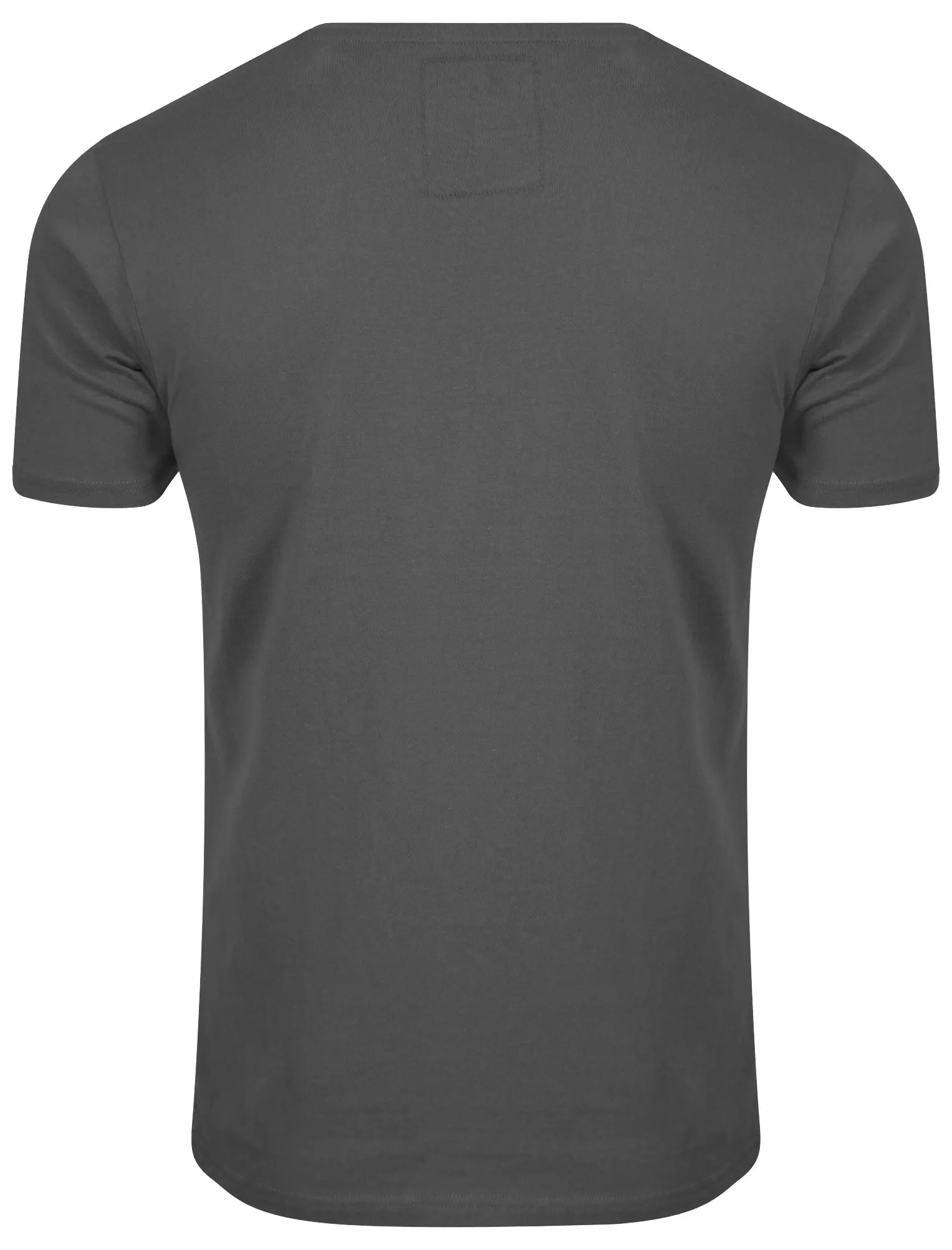 Arrow Crane Motif Print T-Shirt in Raven Grey - Dissident