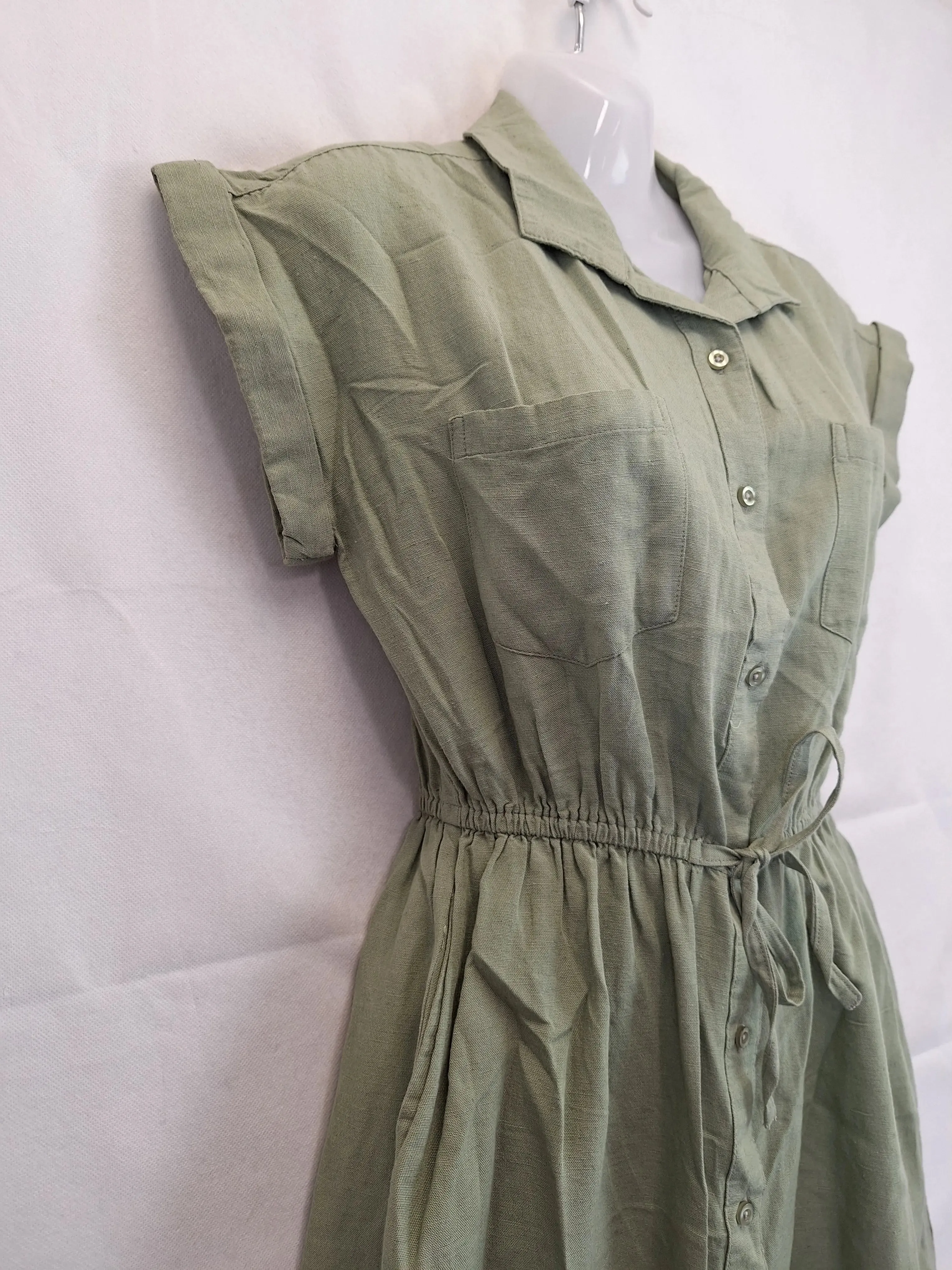 Assorted Brands Essential Holiday Sage Romper Size M