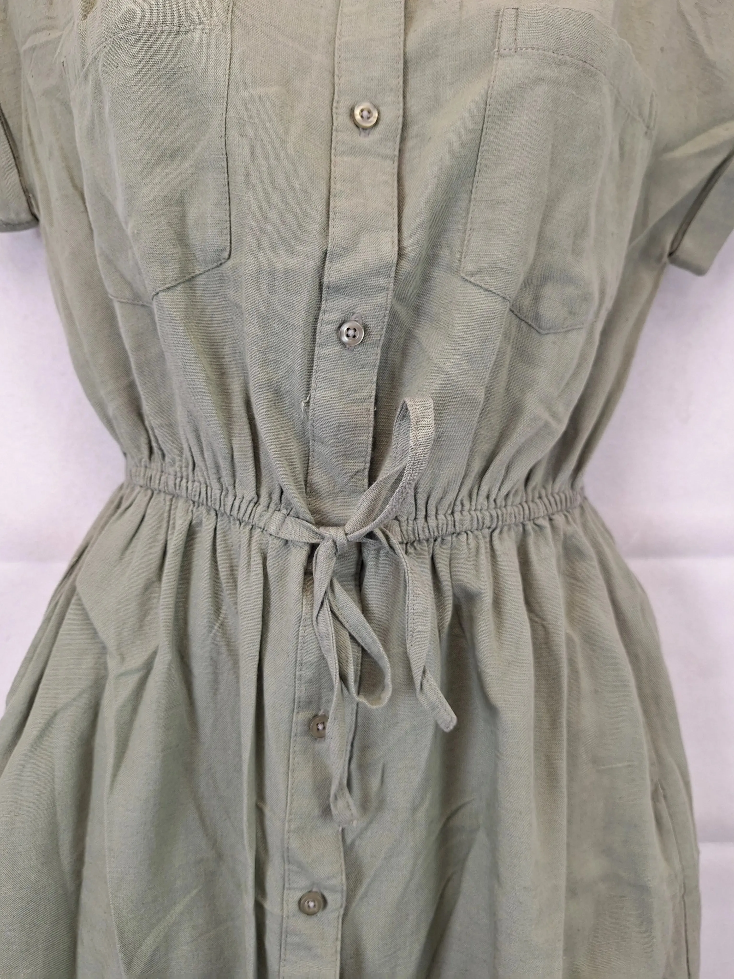 Assorted Brands Essential Holiday Sage Romper Size M