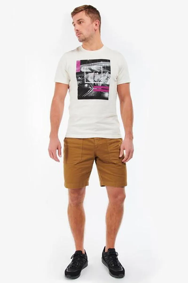 Barbour International Dispatch Tee White