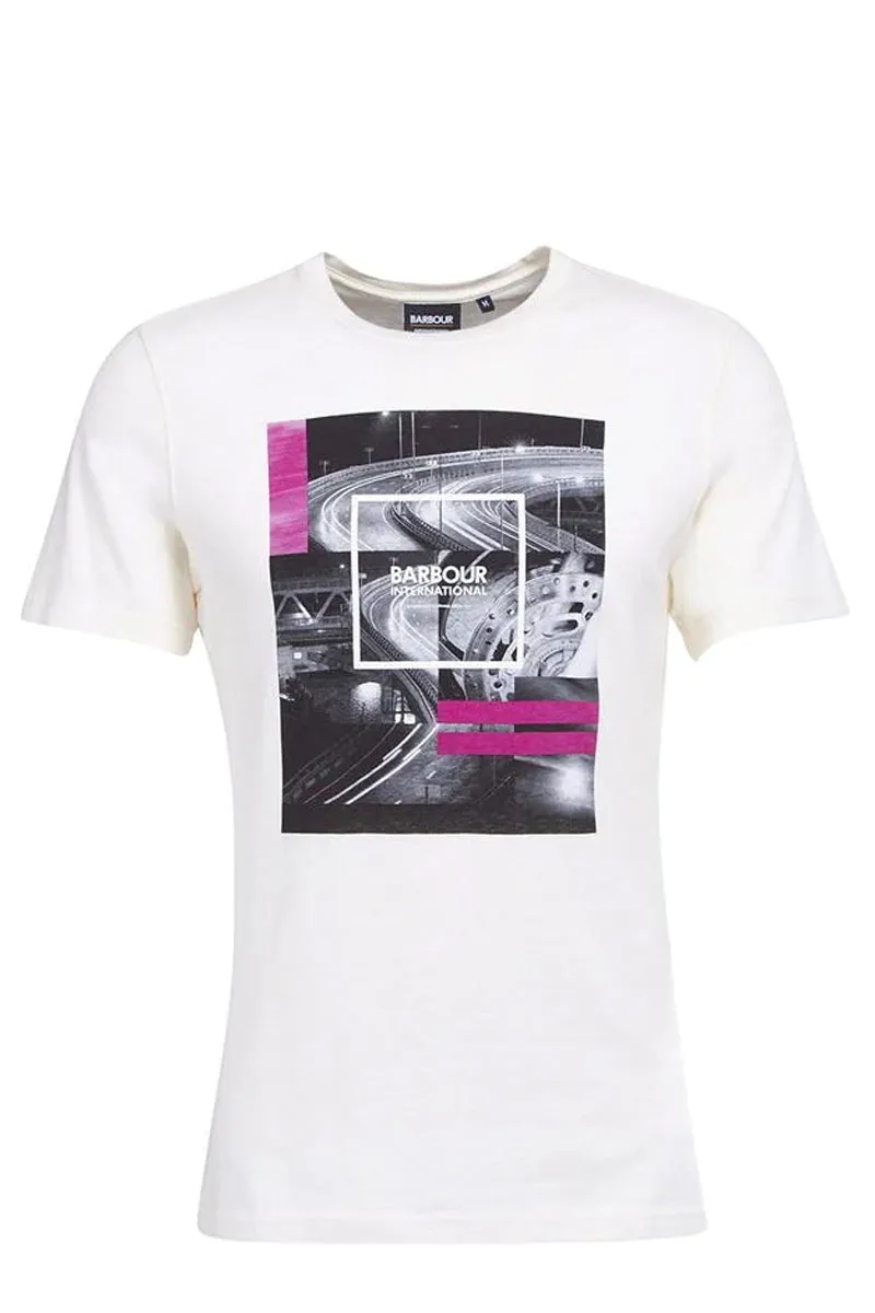 Barbour International Dispatch Tee White