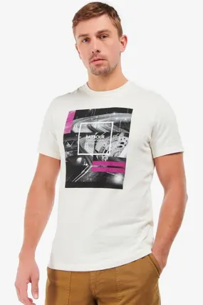 Barbour International Dispatch Tee White