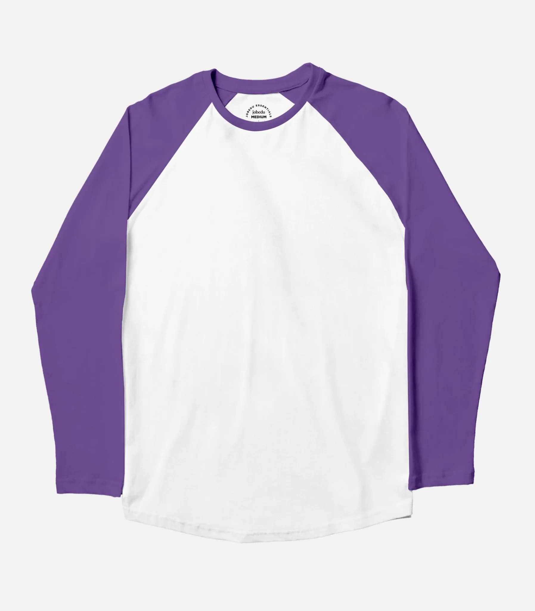 Basic-White | Unisex Baseball T-shirt