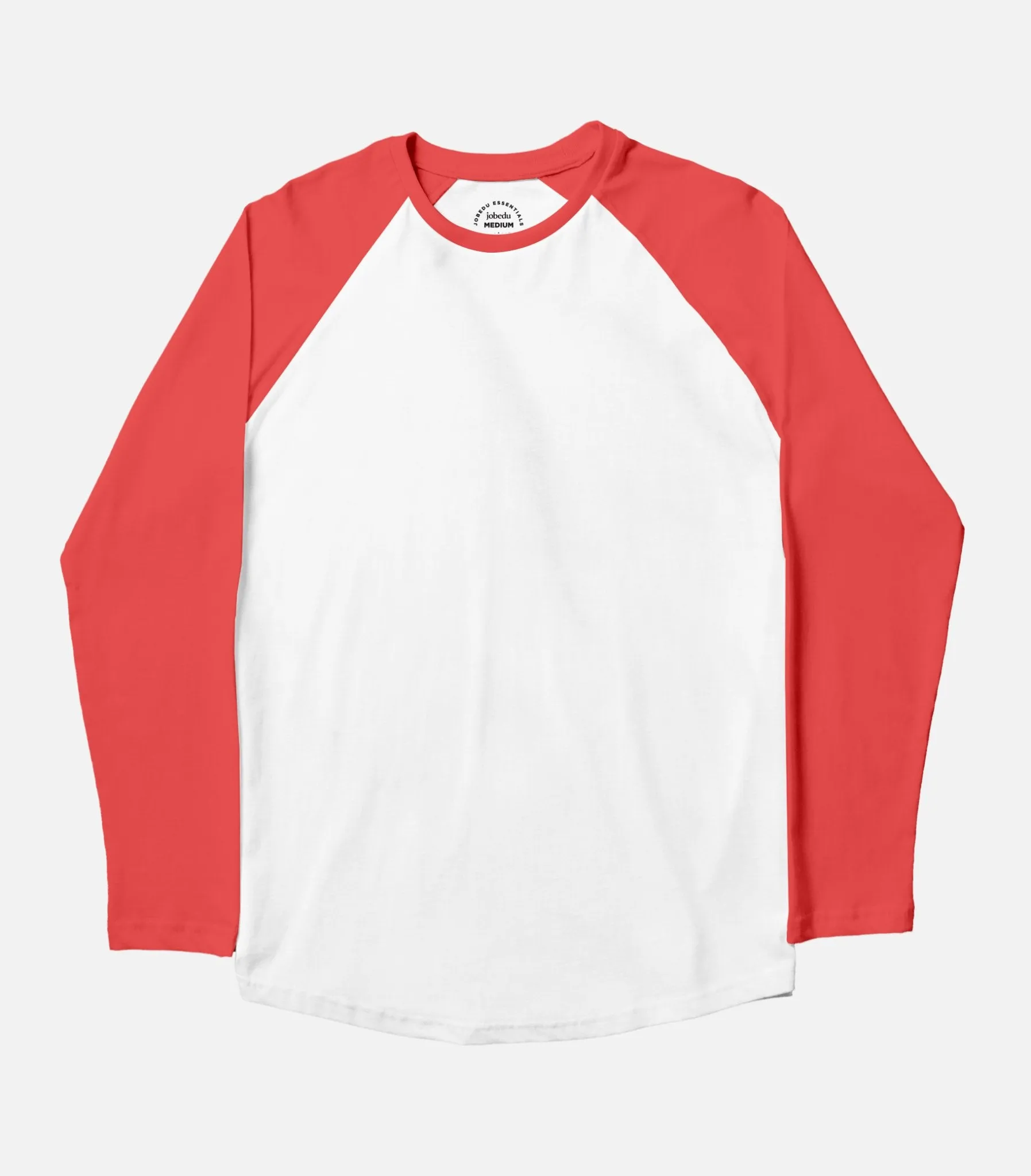 Basic-White | Unisex Baseball T-shirt