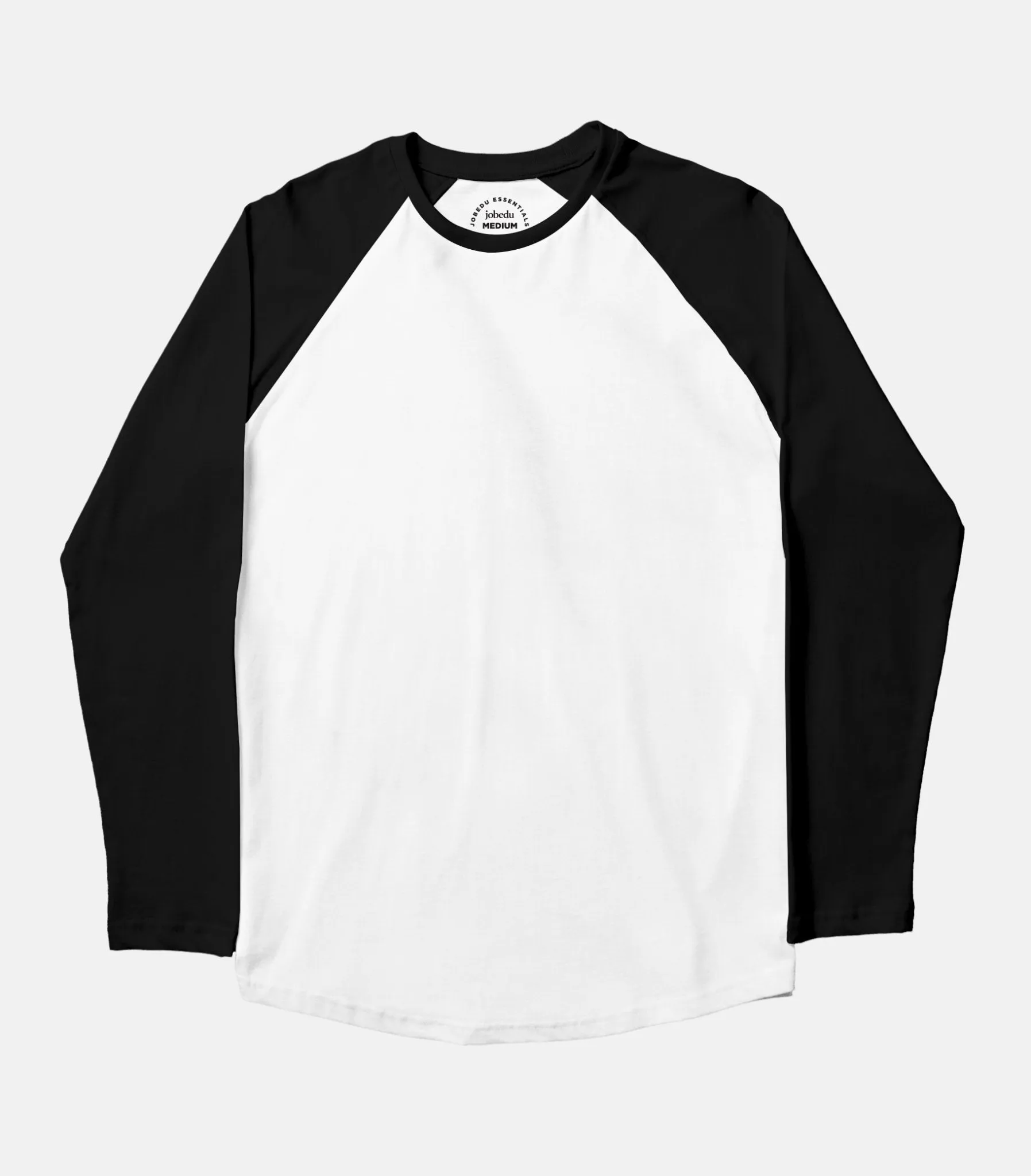 Basic-White | Unisex Baseball T-shirt