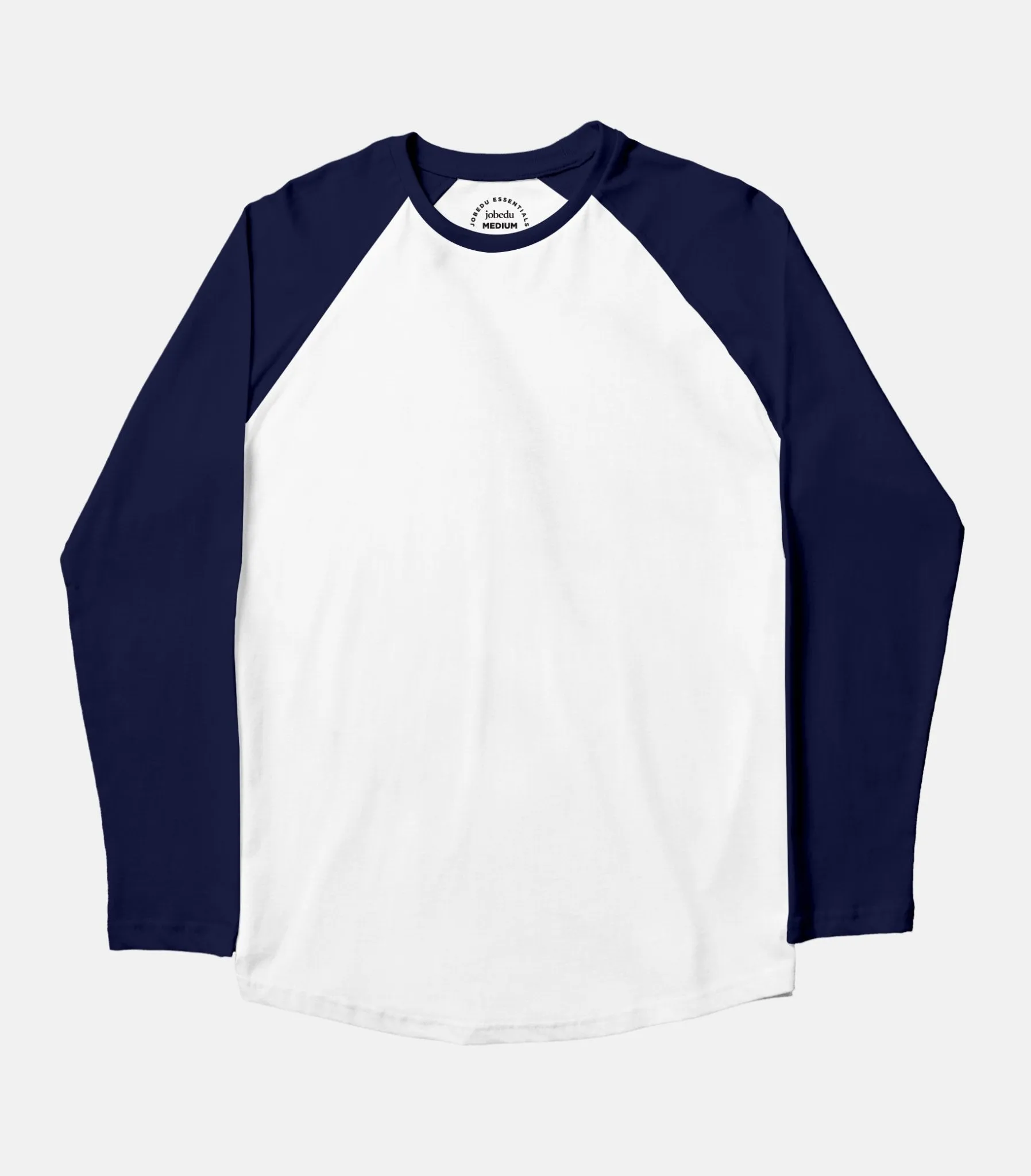 Basic-White | Unisex Baseball T-shirt