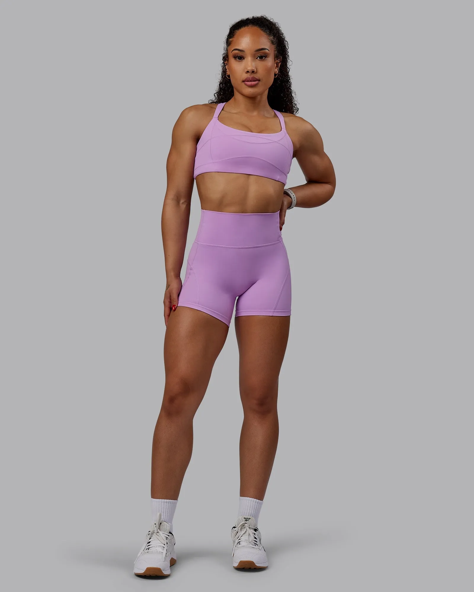 Bend X-Length Shorts - Light Violet