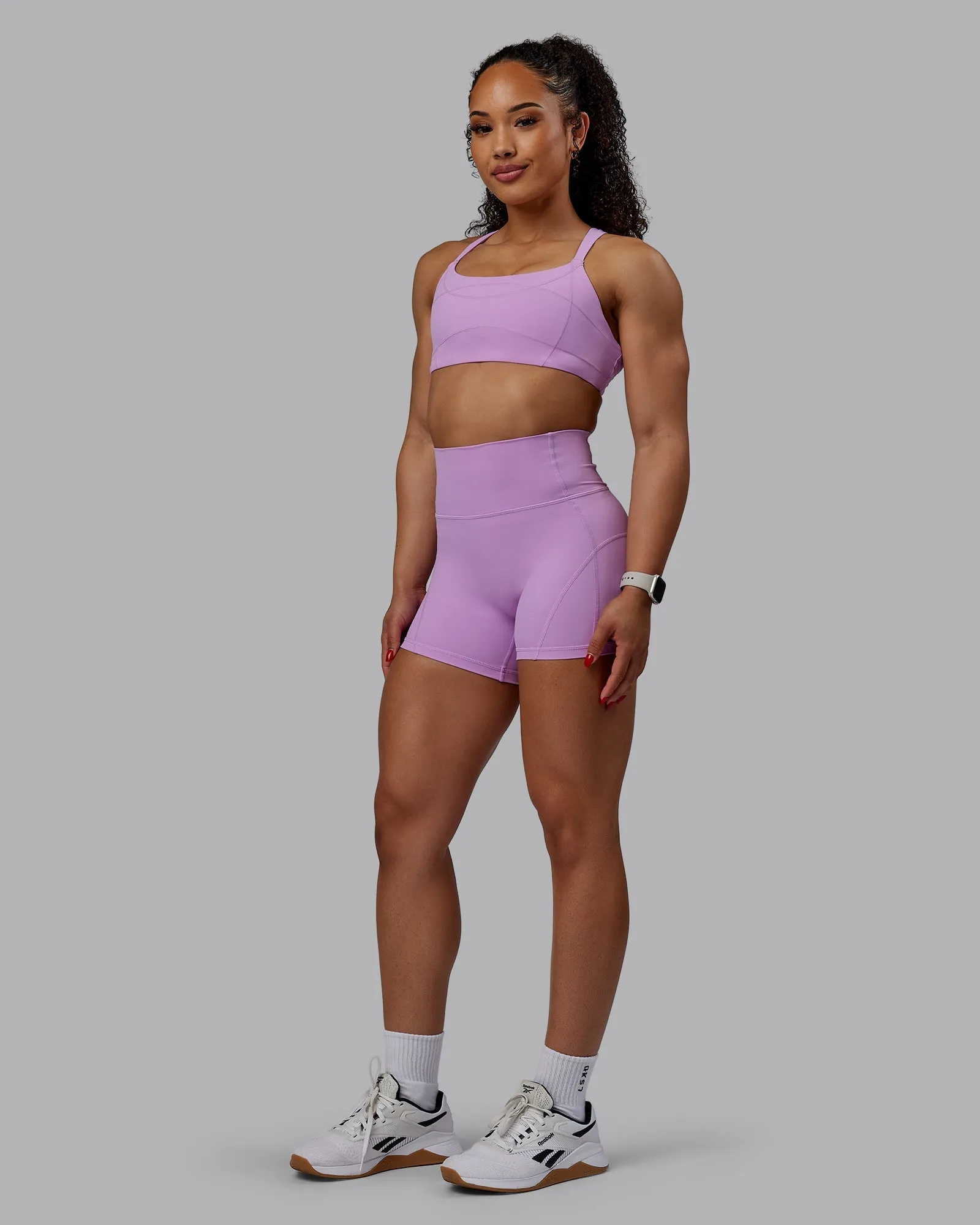 Bend X-Length Shorts - Light Violet