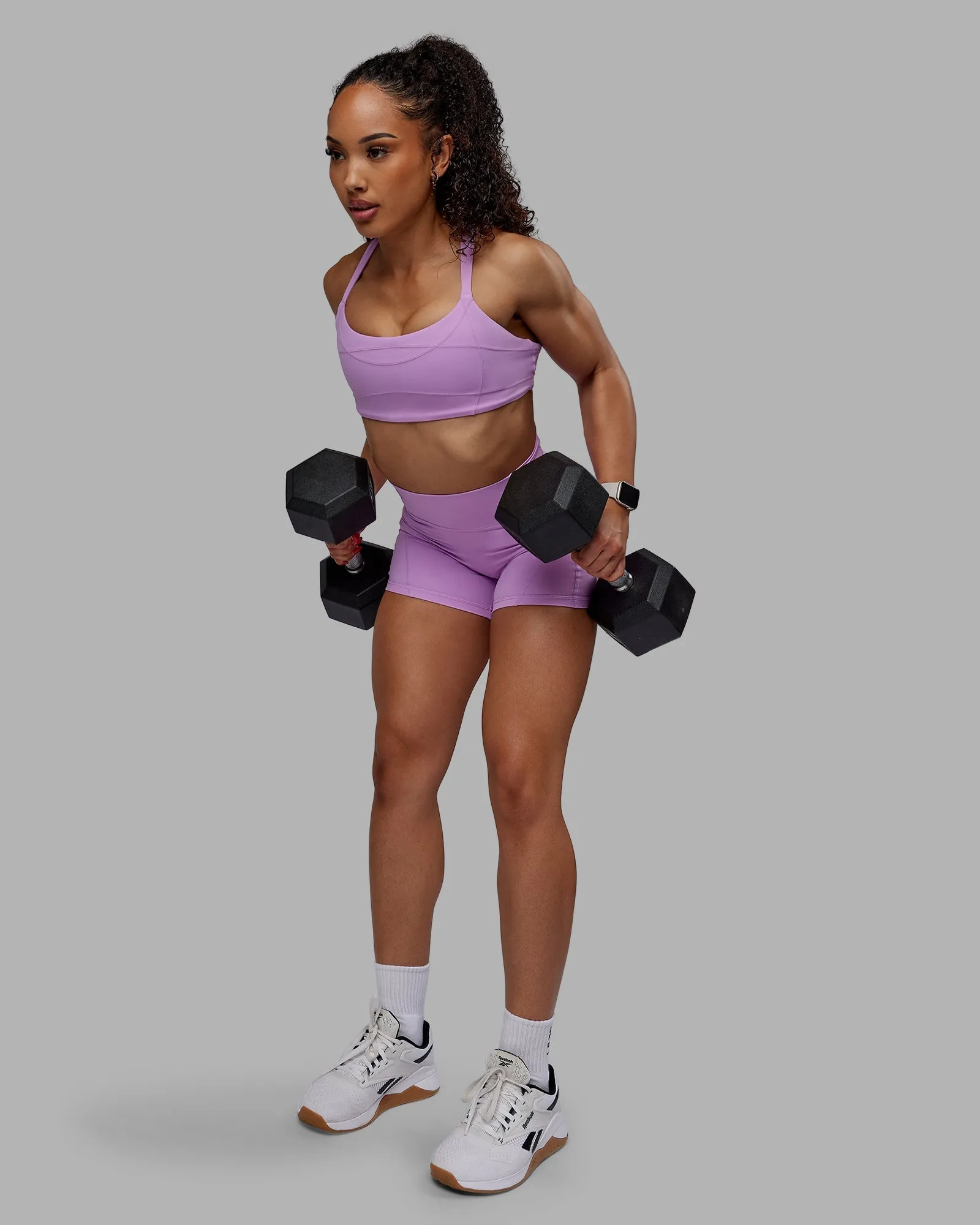Bend X-Length Shorts - Light Violet