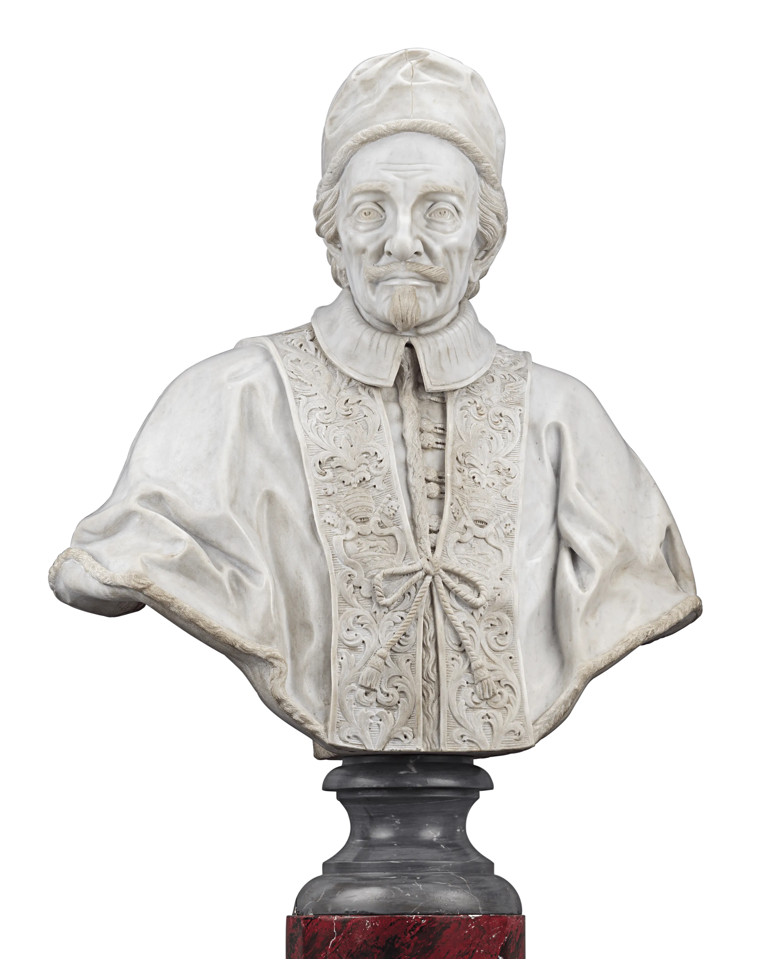 Bust of Pope Innocent XI Odescalchi by Domenico Guidi