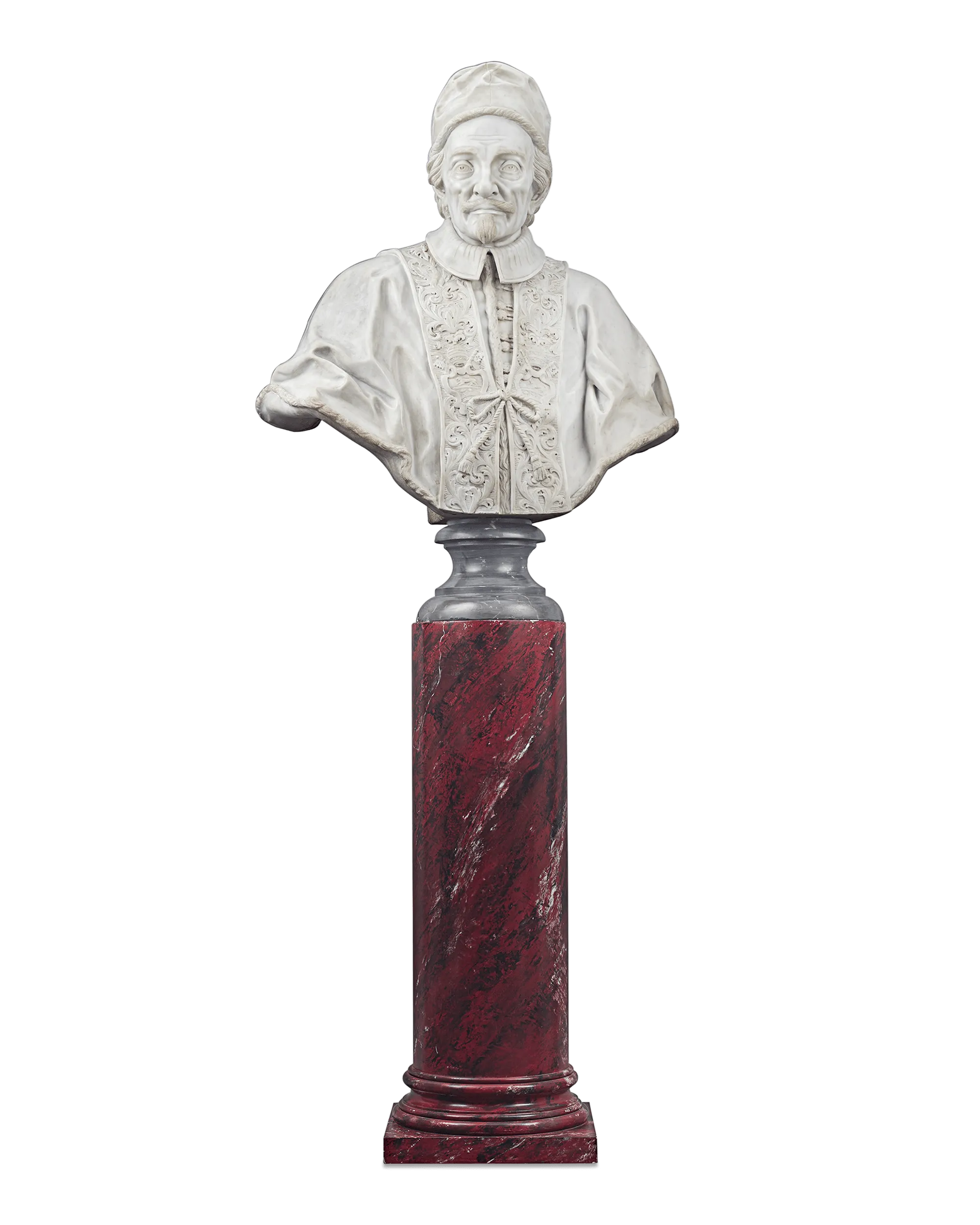 Bust of Pope Innocent XI Odescalchi by Domenico Guidi