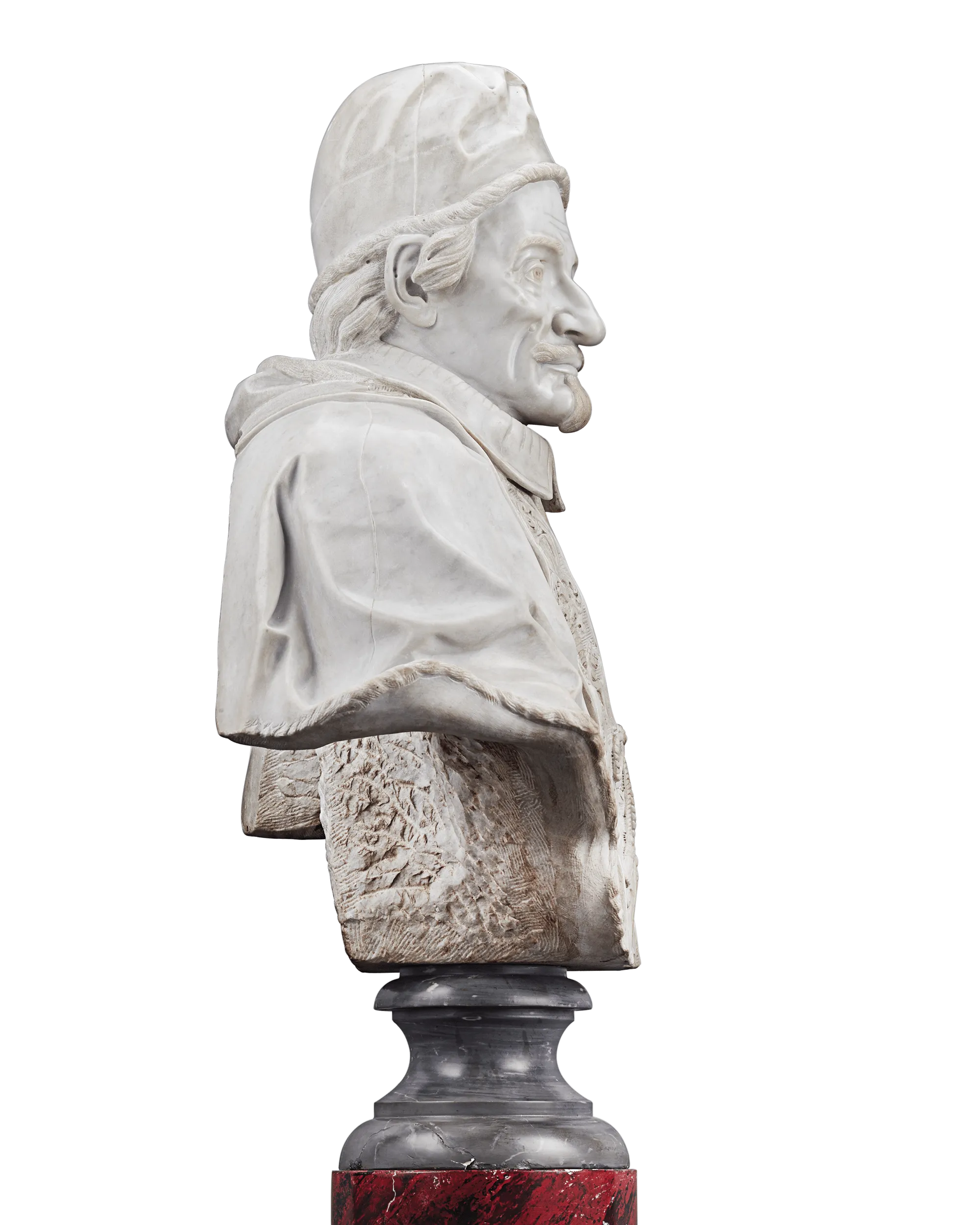 Bust of Pope Innocent XI Odescalchi by Domenico Guidi