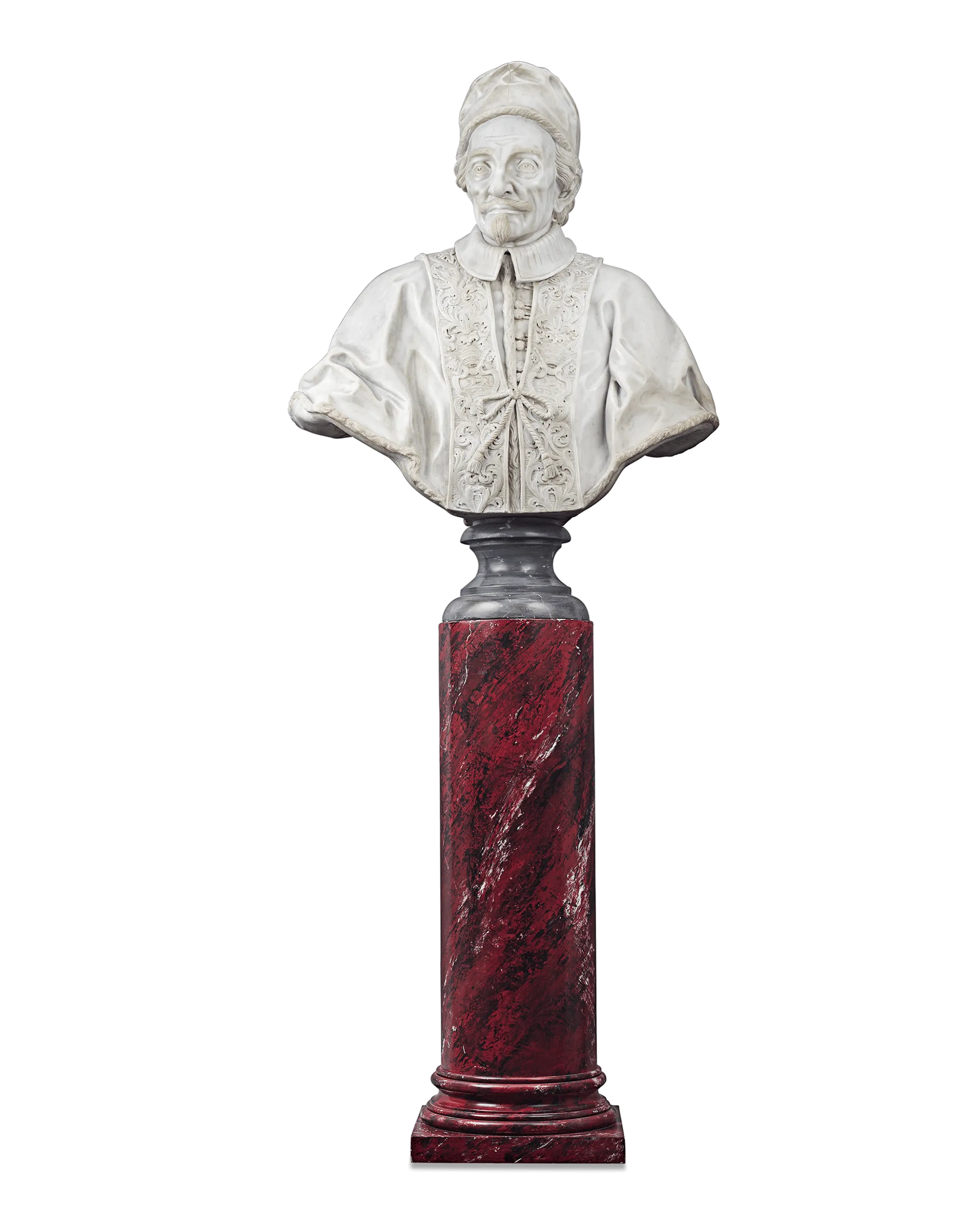 Bust of Pope Innocent XI Odescalchi by Domenico Guidi