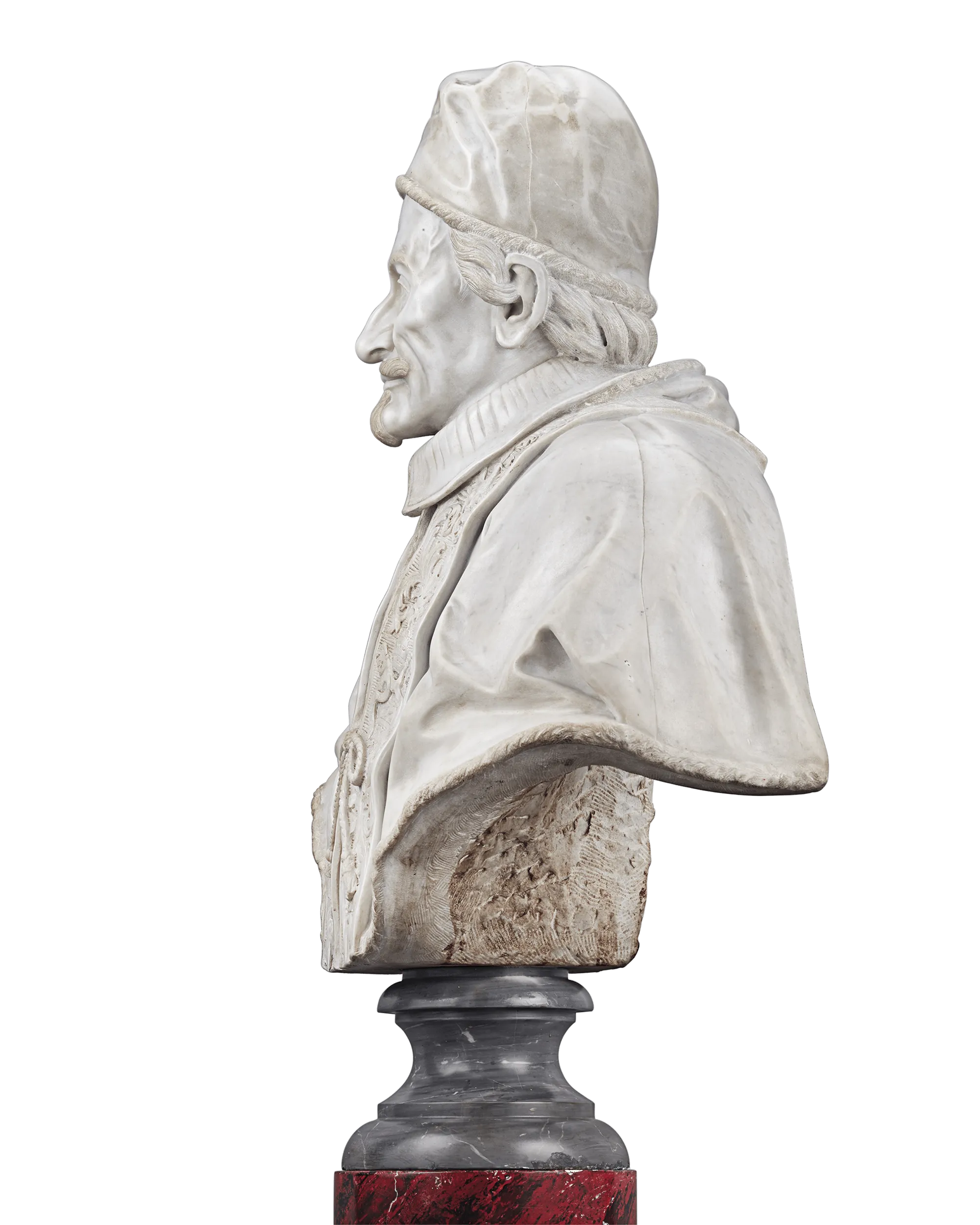 Bust of Pope Innocent XI Odescalchi by Domenico Guidi