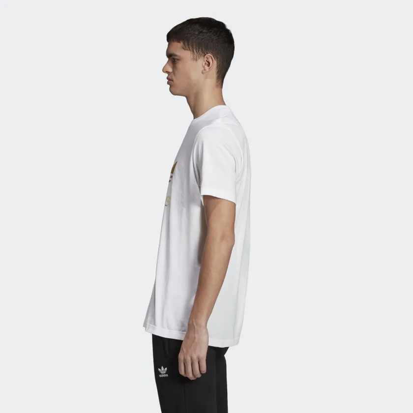 CAMOUFLAGE TREFOIL TEE White / Multicolor-ED6960