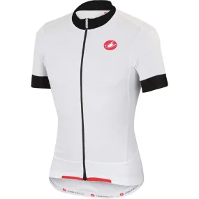 Castelli Rivoluzione Jersey FZ - White-Red