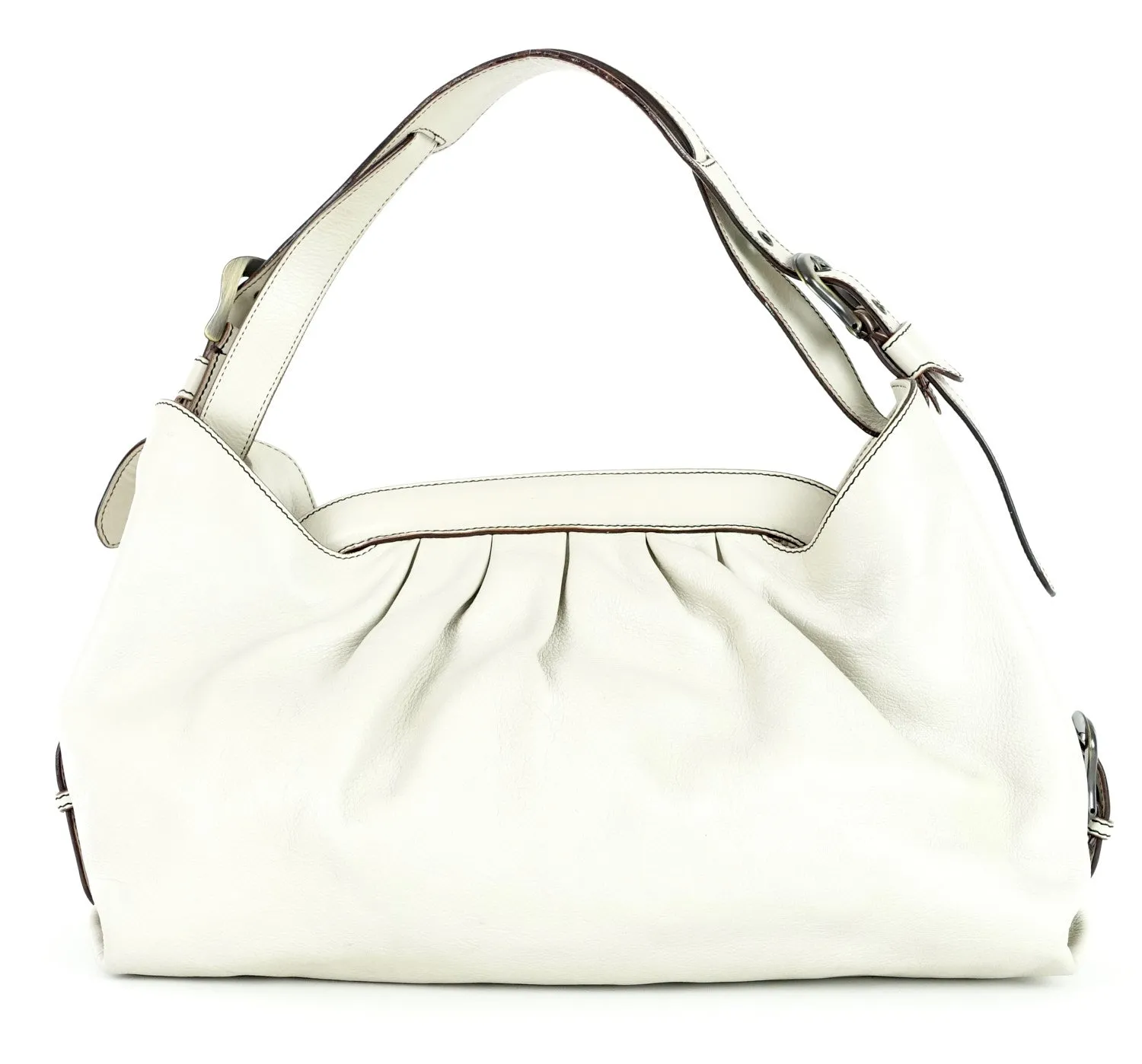 Doctor B Borsa Calf Leather Shoulder Bag