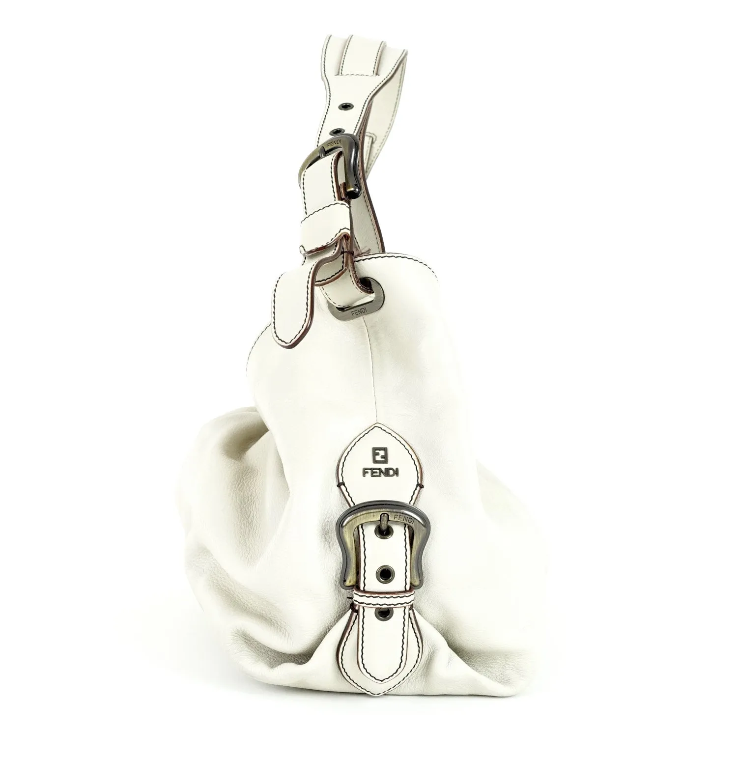 Doctor B Borsa Calf Leather Shoulder Bag