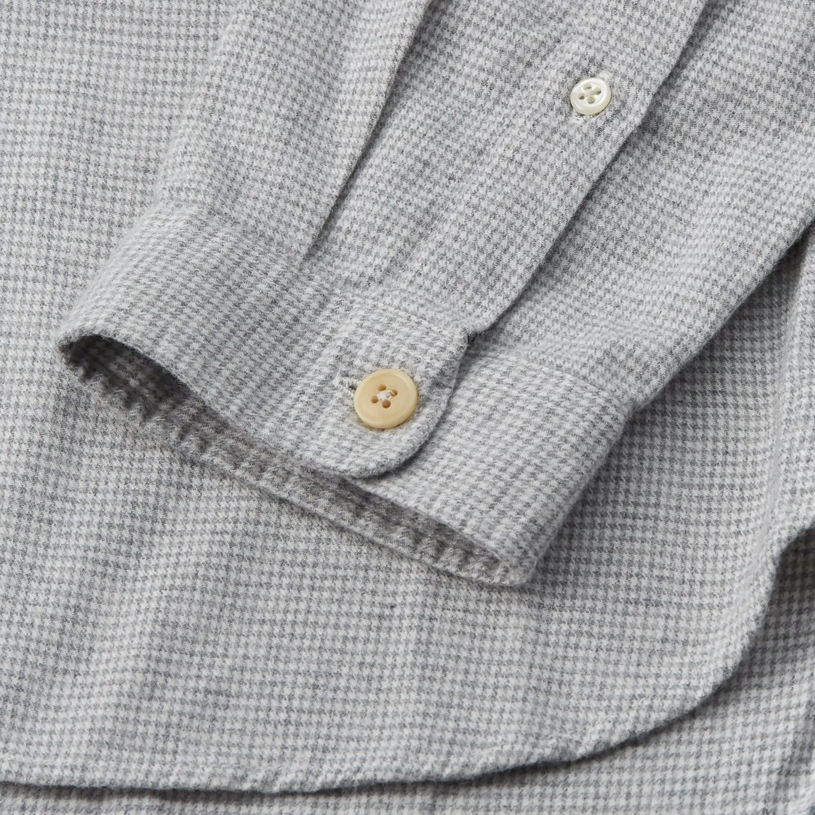 Drummond Grandad Shirt - Grey