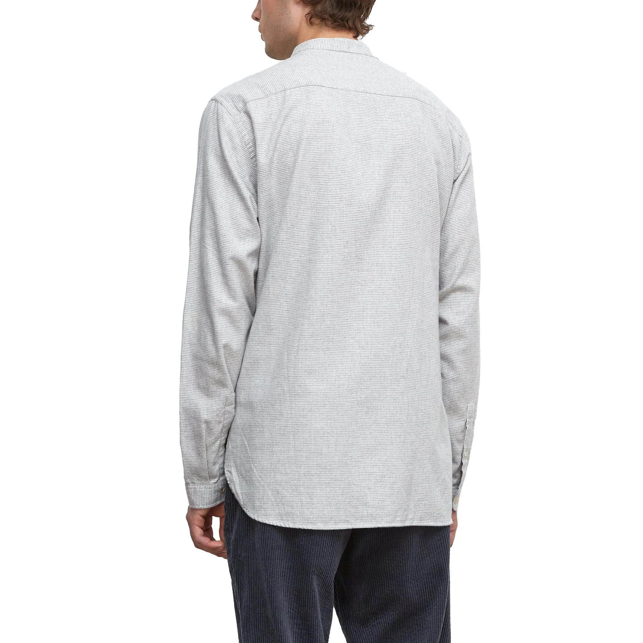 Drummond Grandad Shirt - Grey