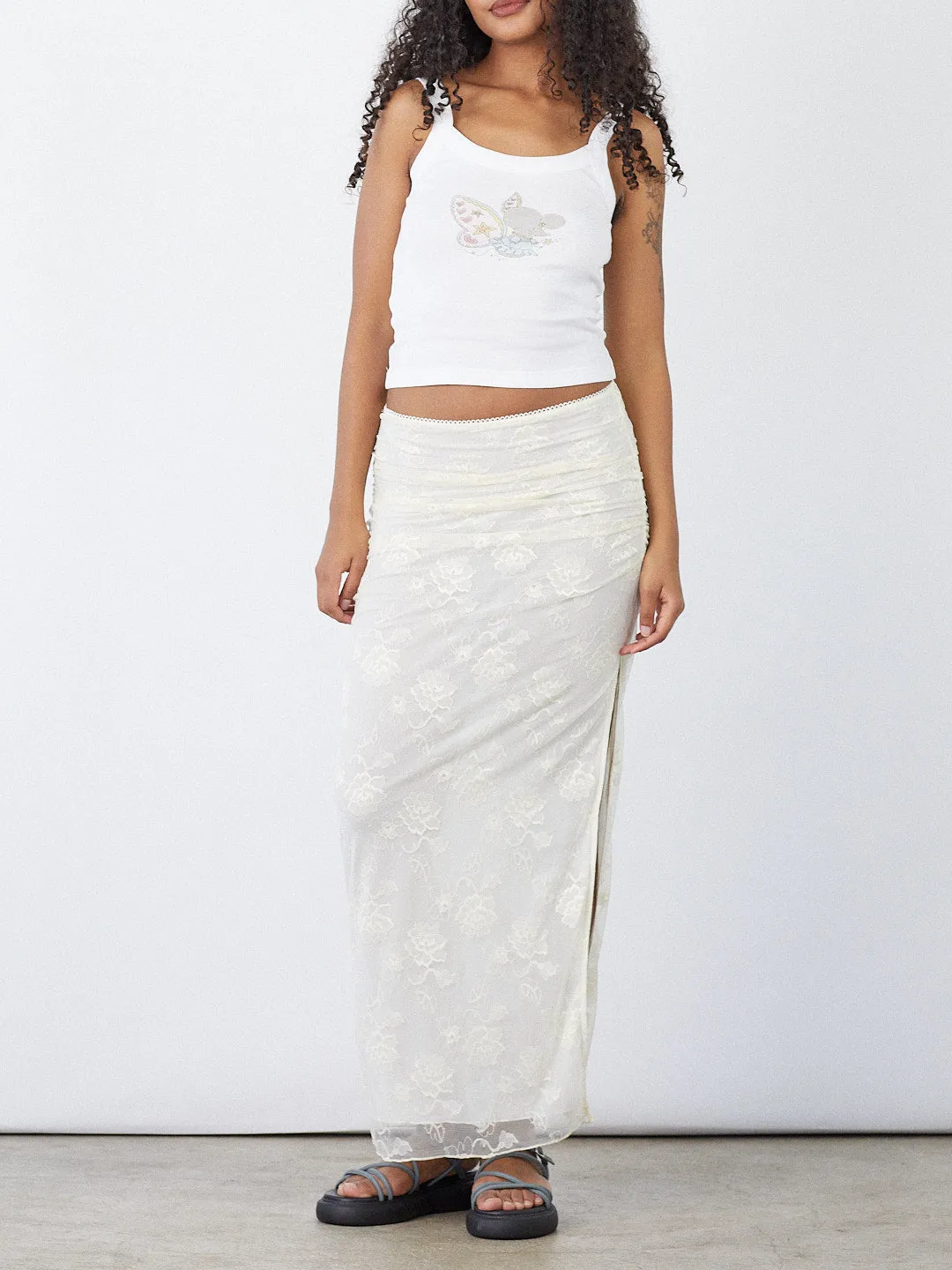 Dulce Skirt - Ivory
