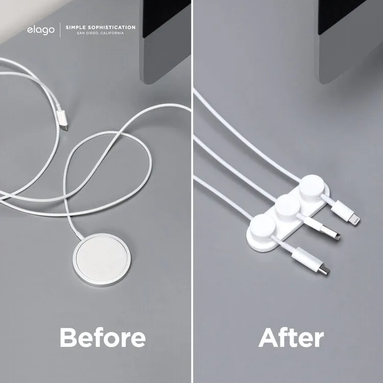 ELAGO Magnetic Cable Management Button