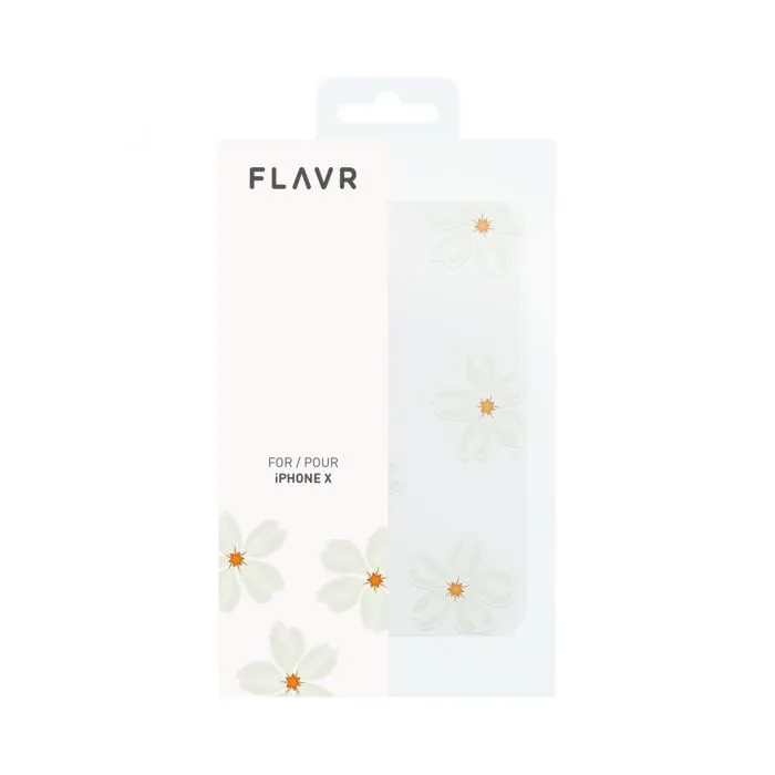 Flavr - White Petals for iPhone X / XS