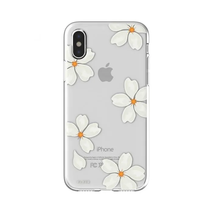 Flavr - White Petals for iPhone X / XS