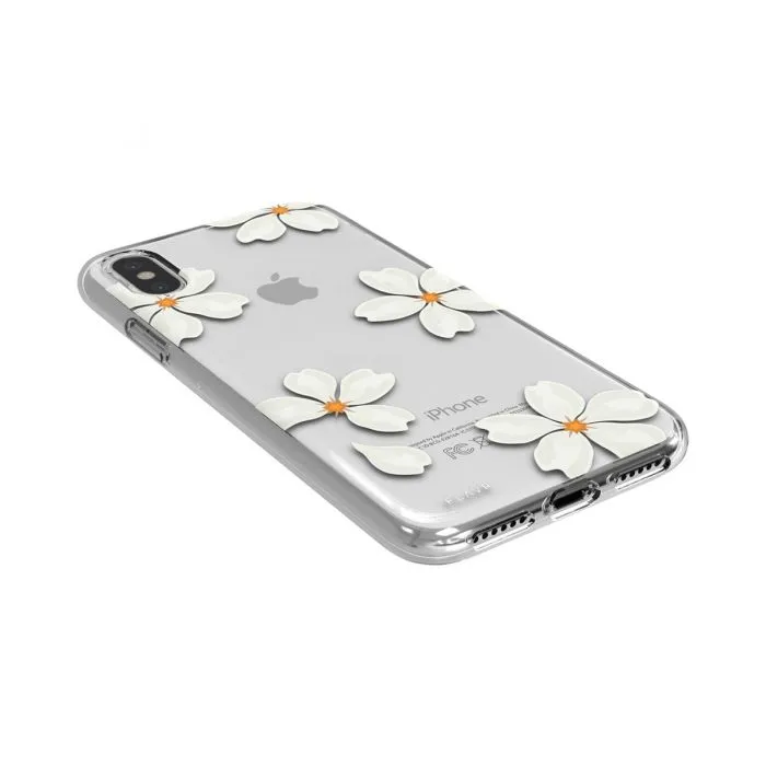 Flavr - White Petals for iPhone X / XS
