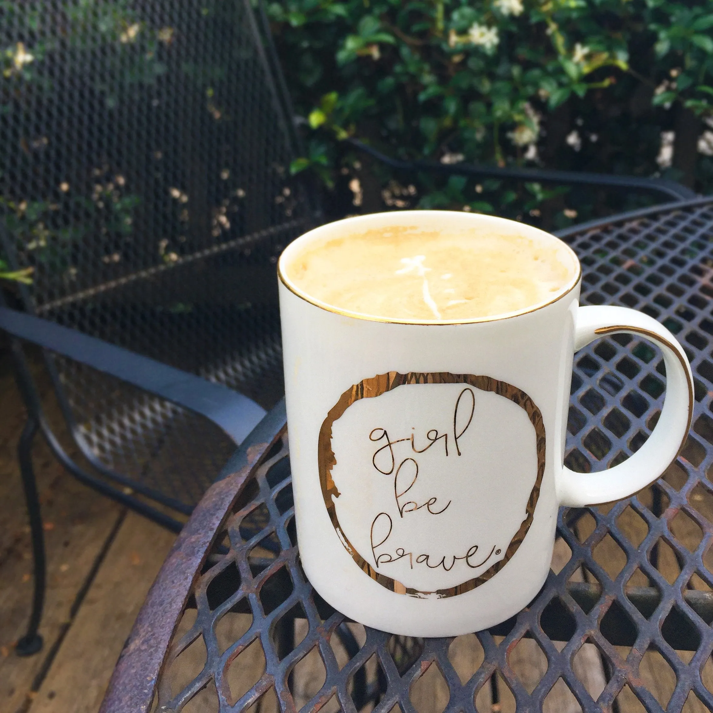 Girl Be Brave Ceramic Coffee Mug