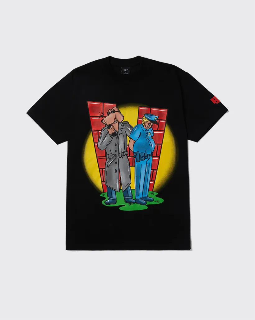 Huf Unlawful Shirt - Black