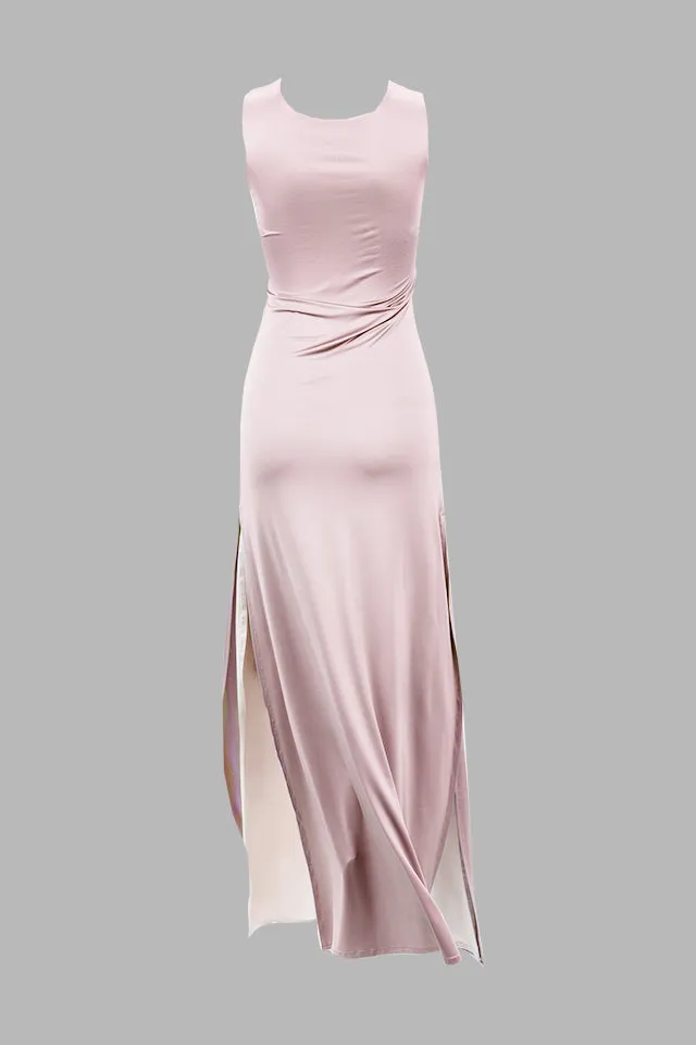Joy Maxi Dress -dusty pink