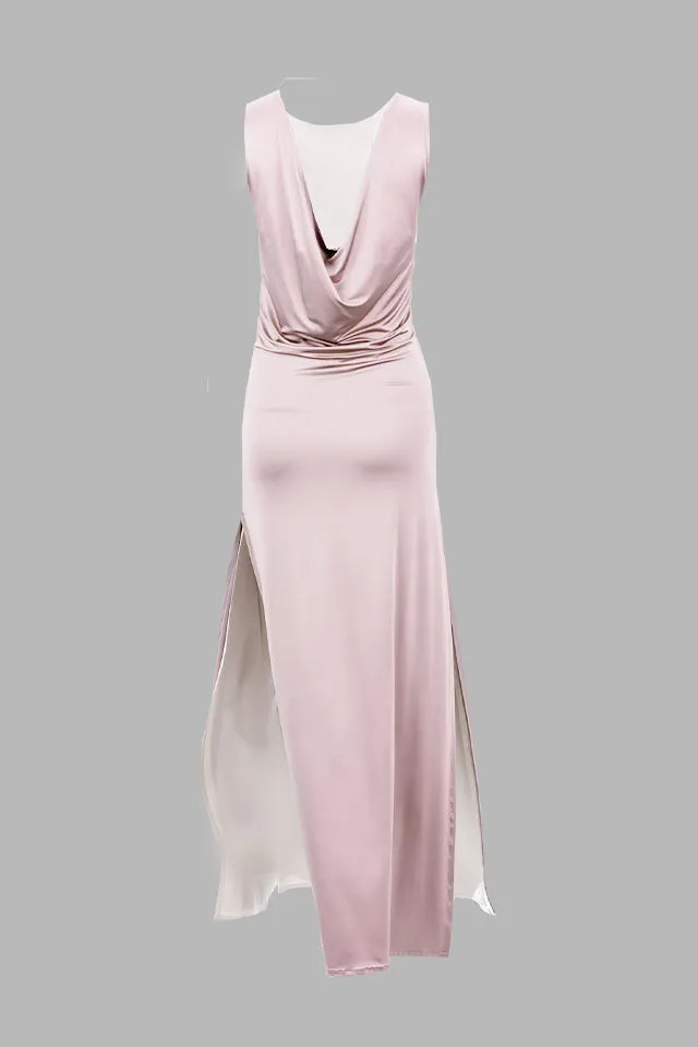 Joy Maxi Dress -dusty pink