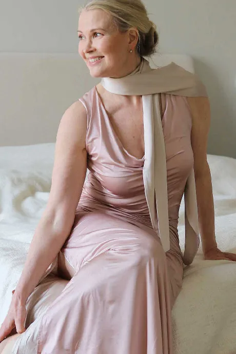 Joy Maxi Dress -dusty pink