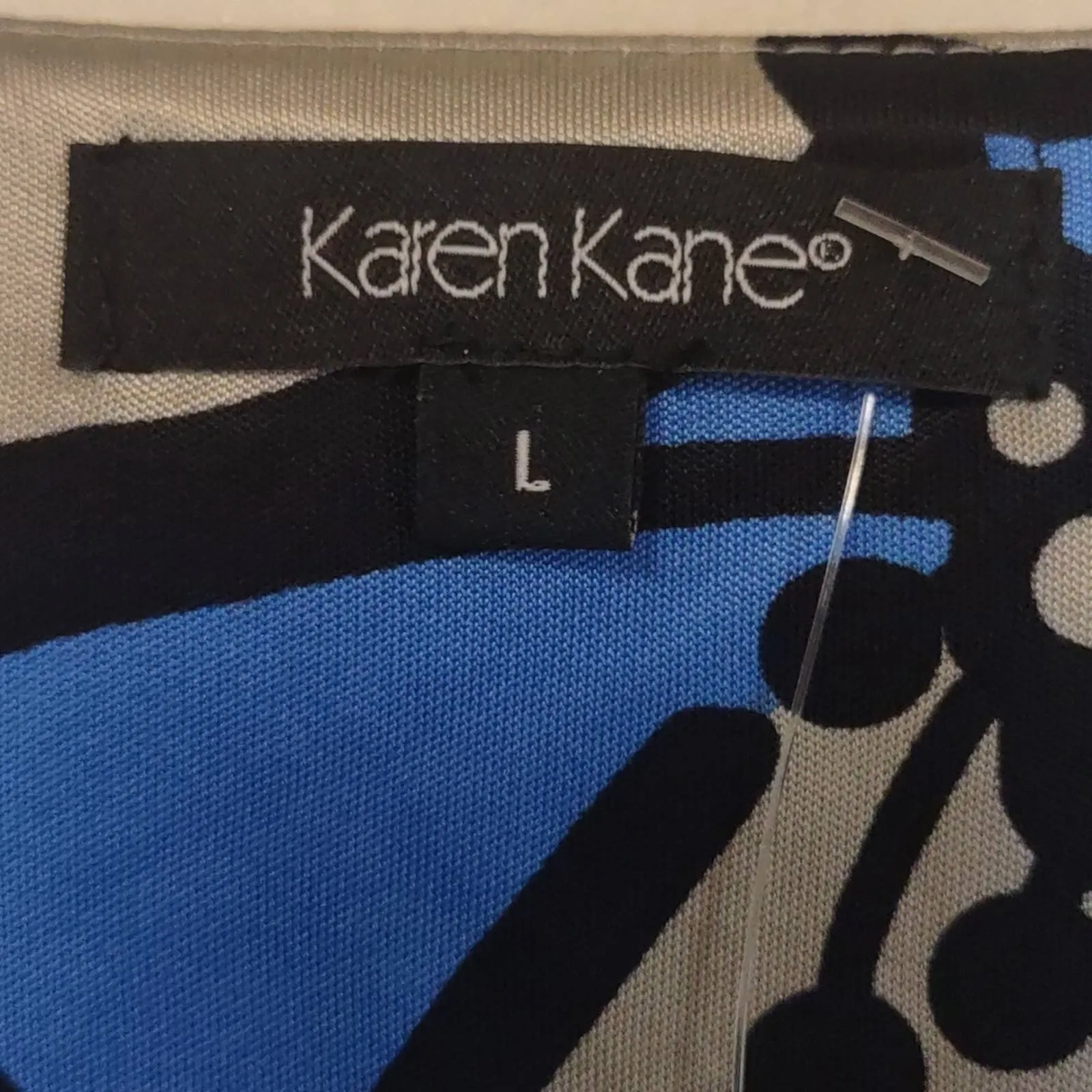 Karen Kane The Dandelion Silky Sheath Dress Large