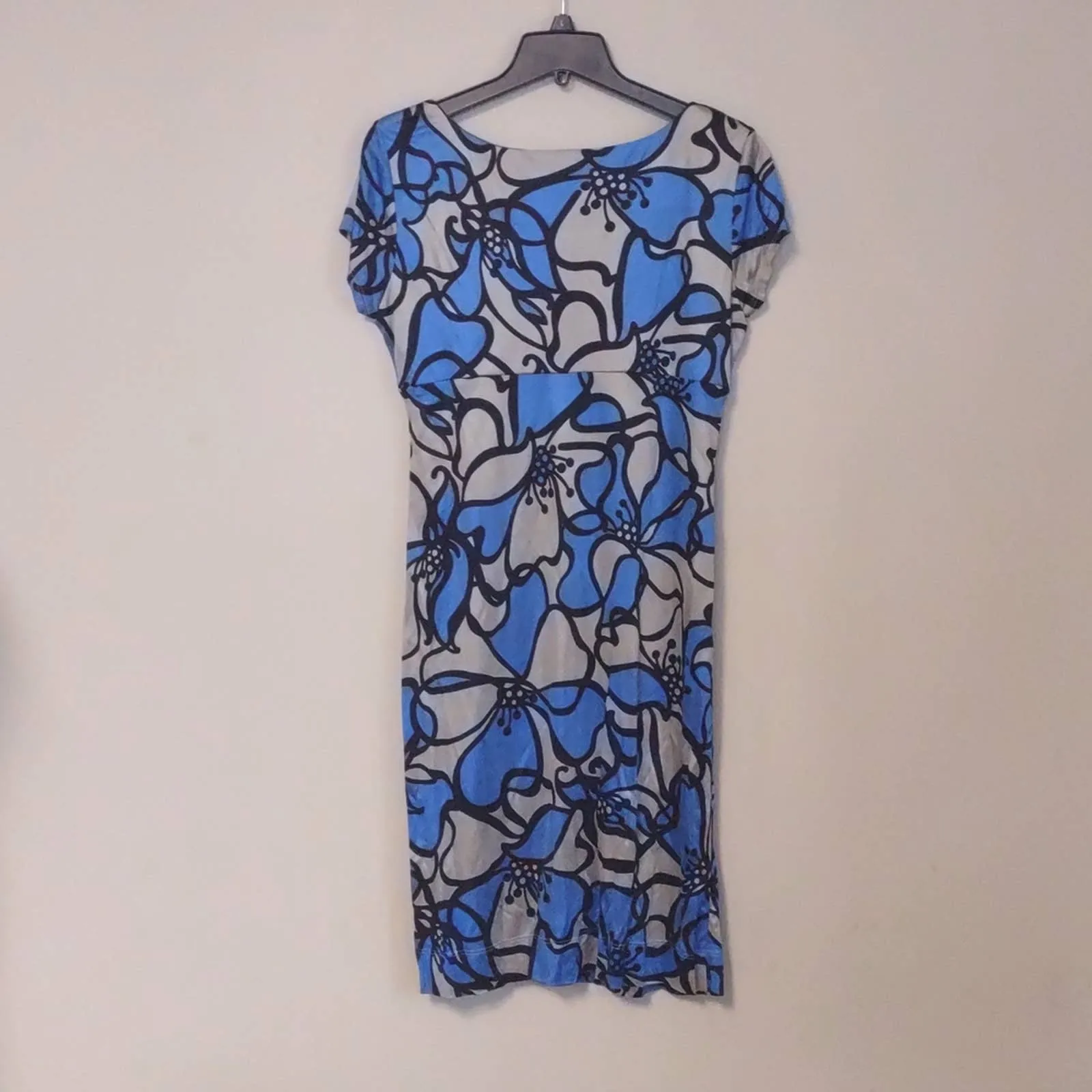 Karen Kane The Dandelion Silky Sheath Dress Large