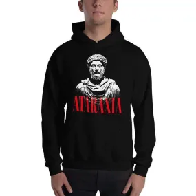 Marc Aurel Bust - Ataraxia Stoic Ethics - Hoodie