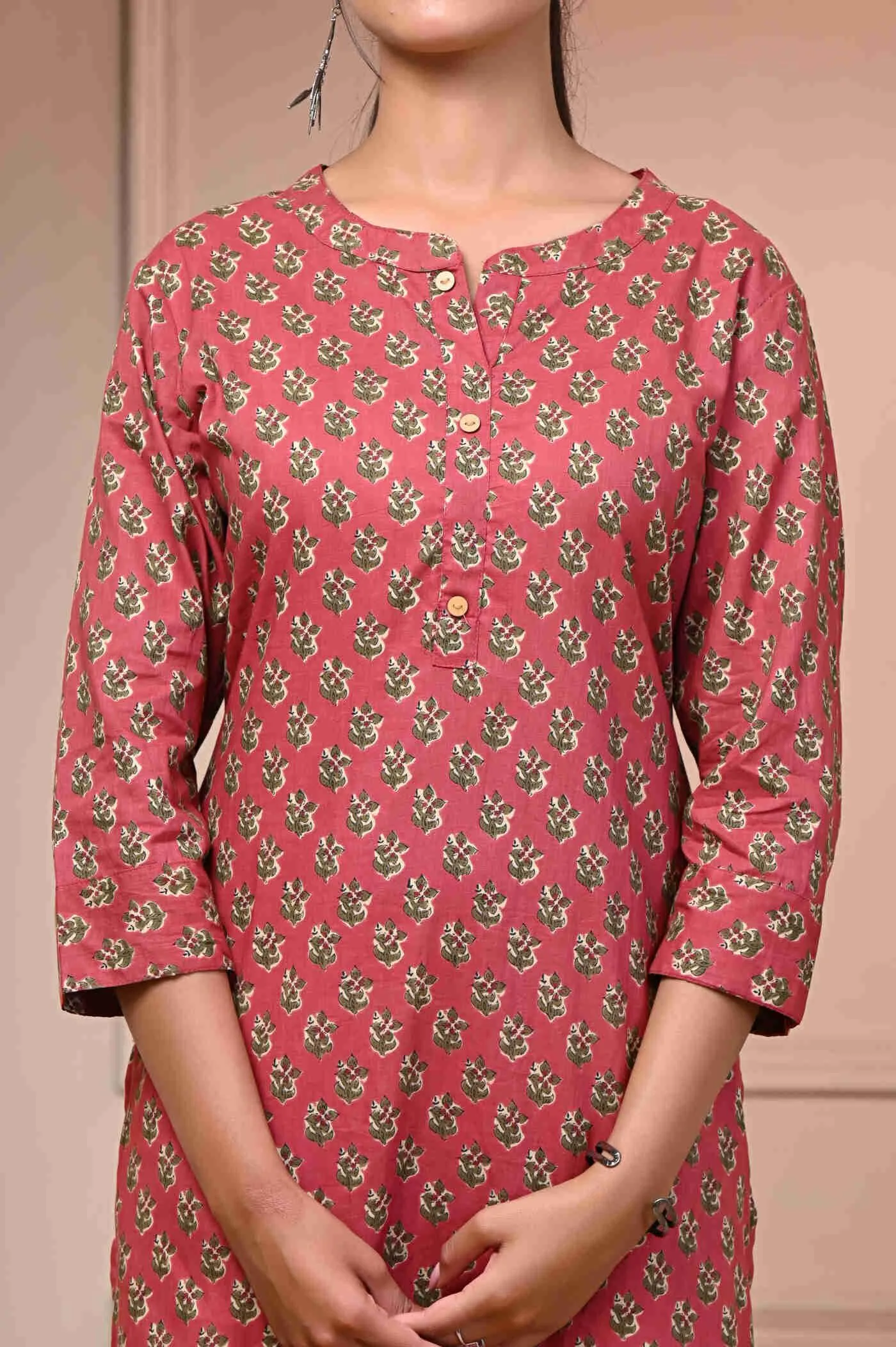 Maroon Stylish Kurti for Women 