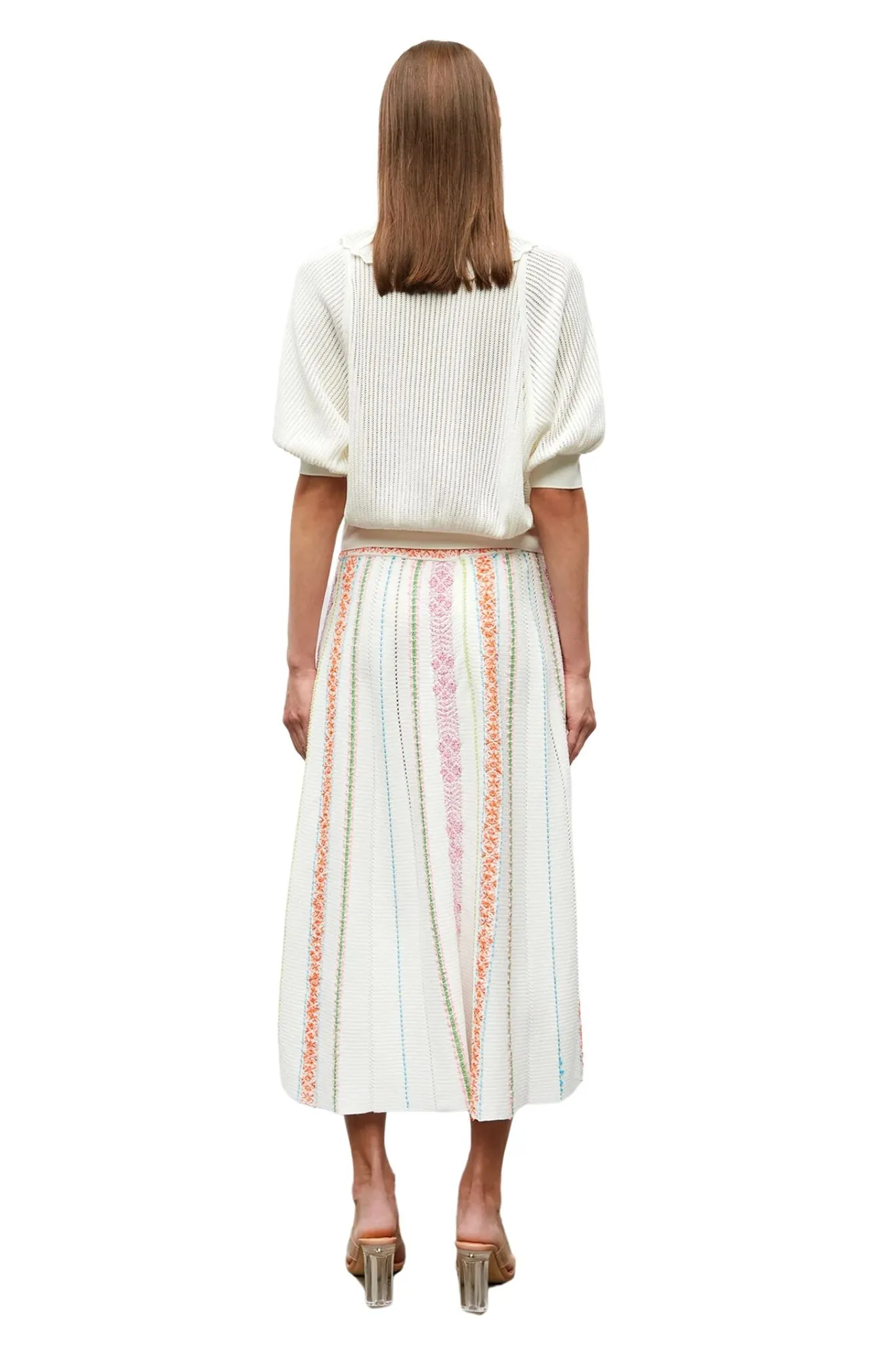 Molli Arena Jacquard Knit Skirt
